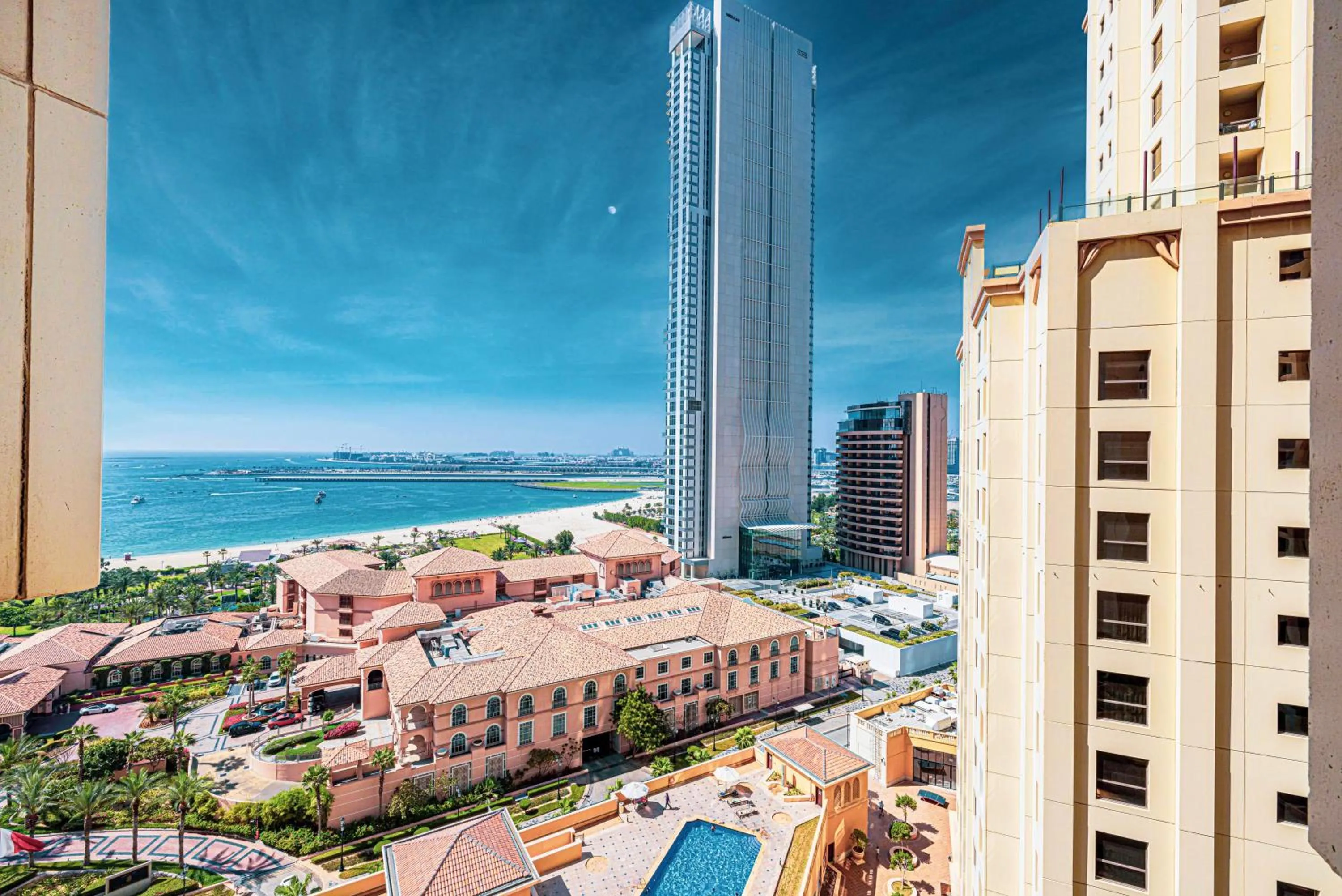 Sea view in Sound of the Waves in JBR by Lagom