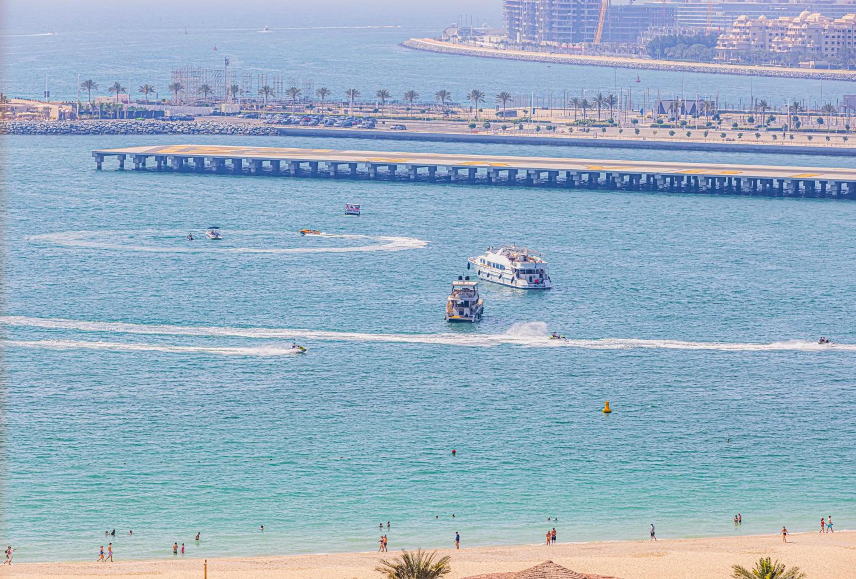 Sea view in Sound of the Waves in JBR by Lagom