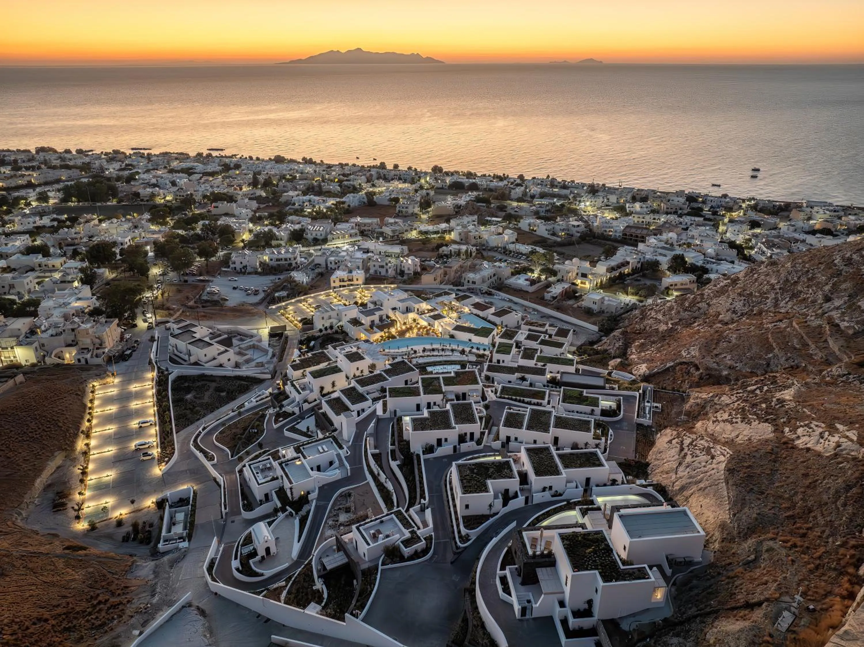 Bird's eye view in Sandblu Santorini, LXR Hotels & Resorts