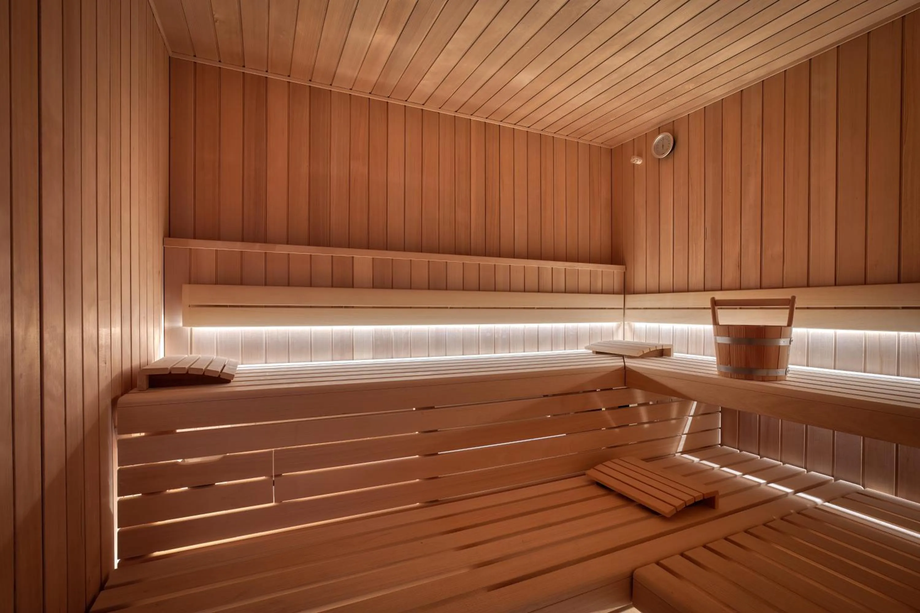 Sauna in Sandblu Santorini, LXR Hotels & Resorts