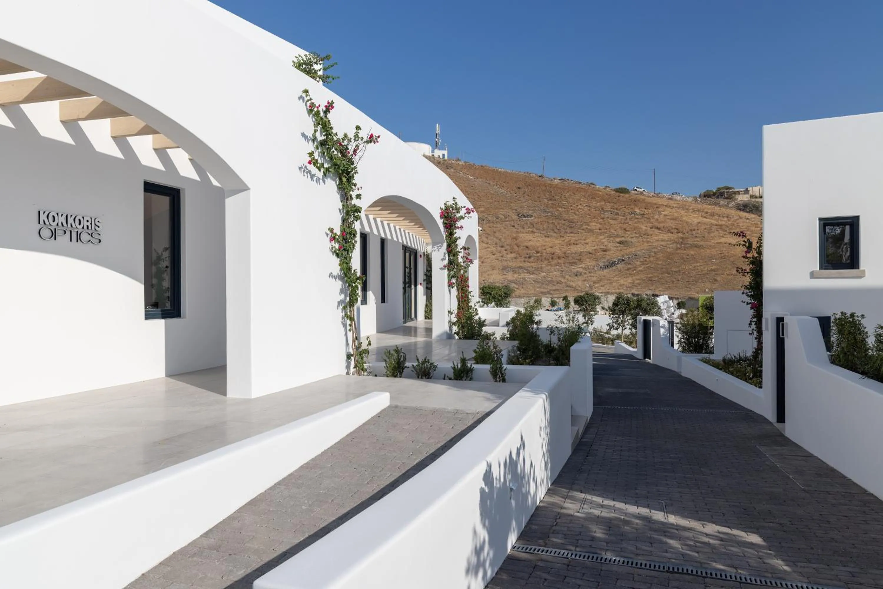 Property building in Sandblu Santorini, LXR Hotels & Resorts
