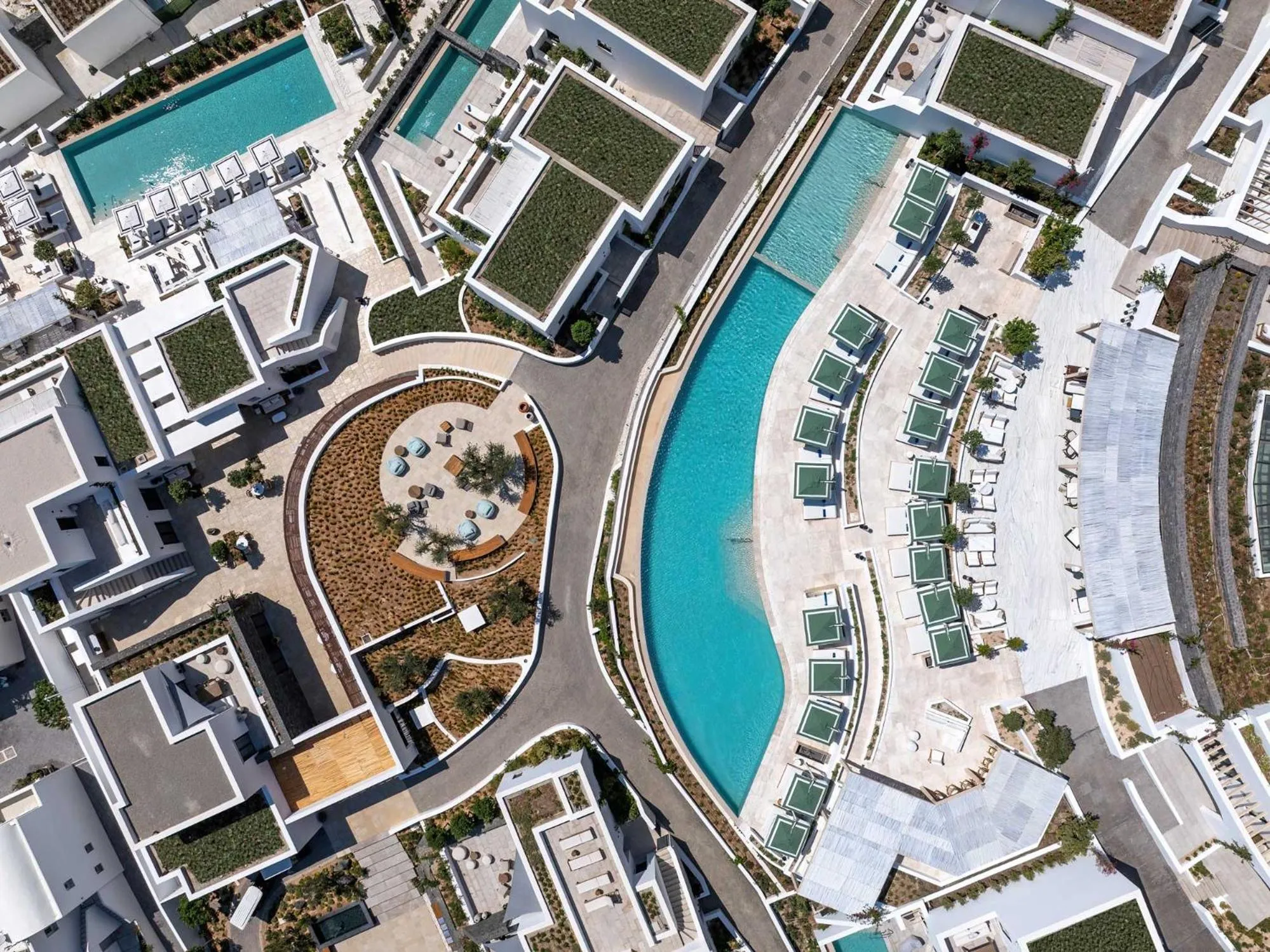 Property building in Sandblu Santorini, LXR Hotels & Resorts