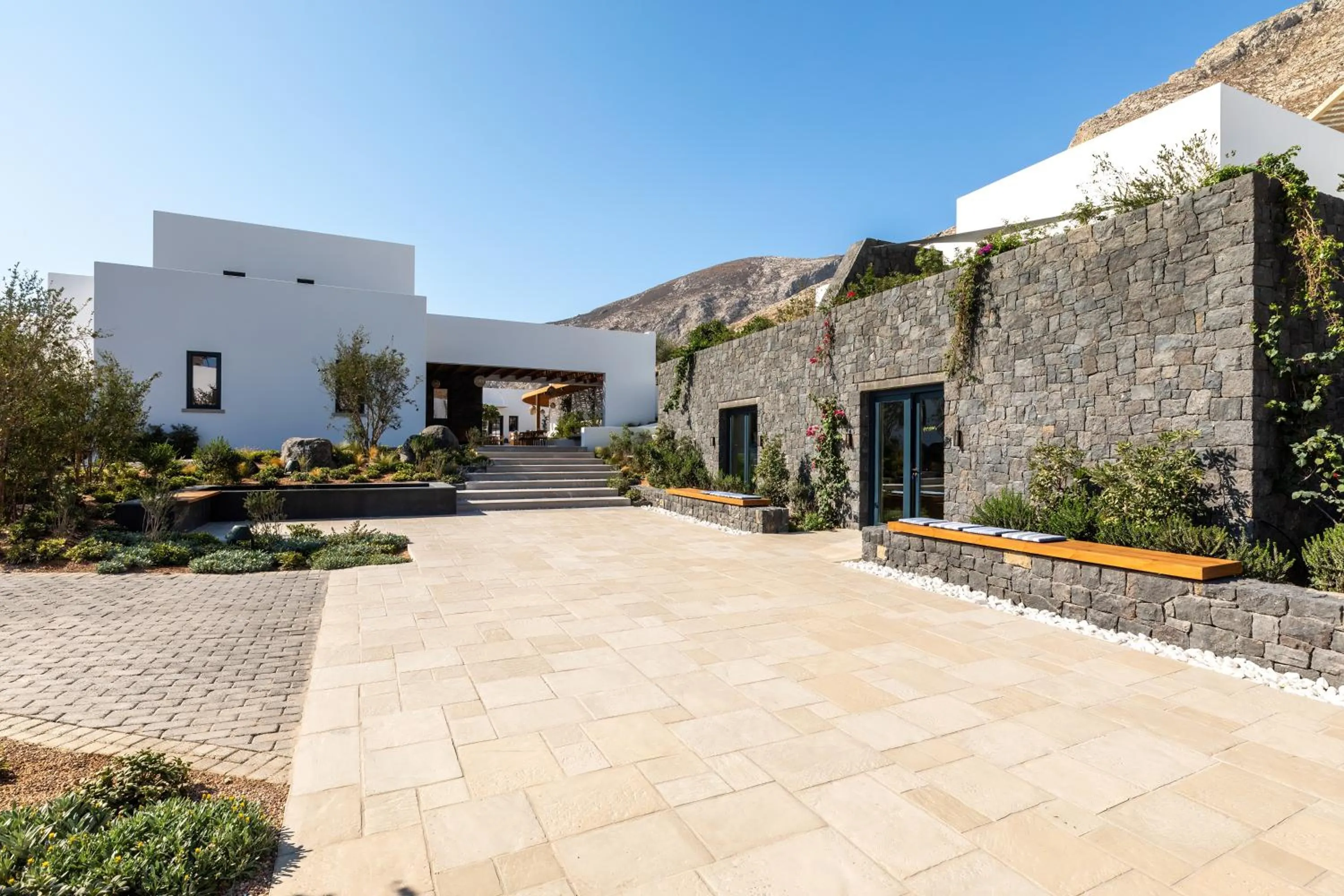 Property building in Sandblu Santorini, LXR Hotels & Resorts