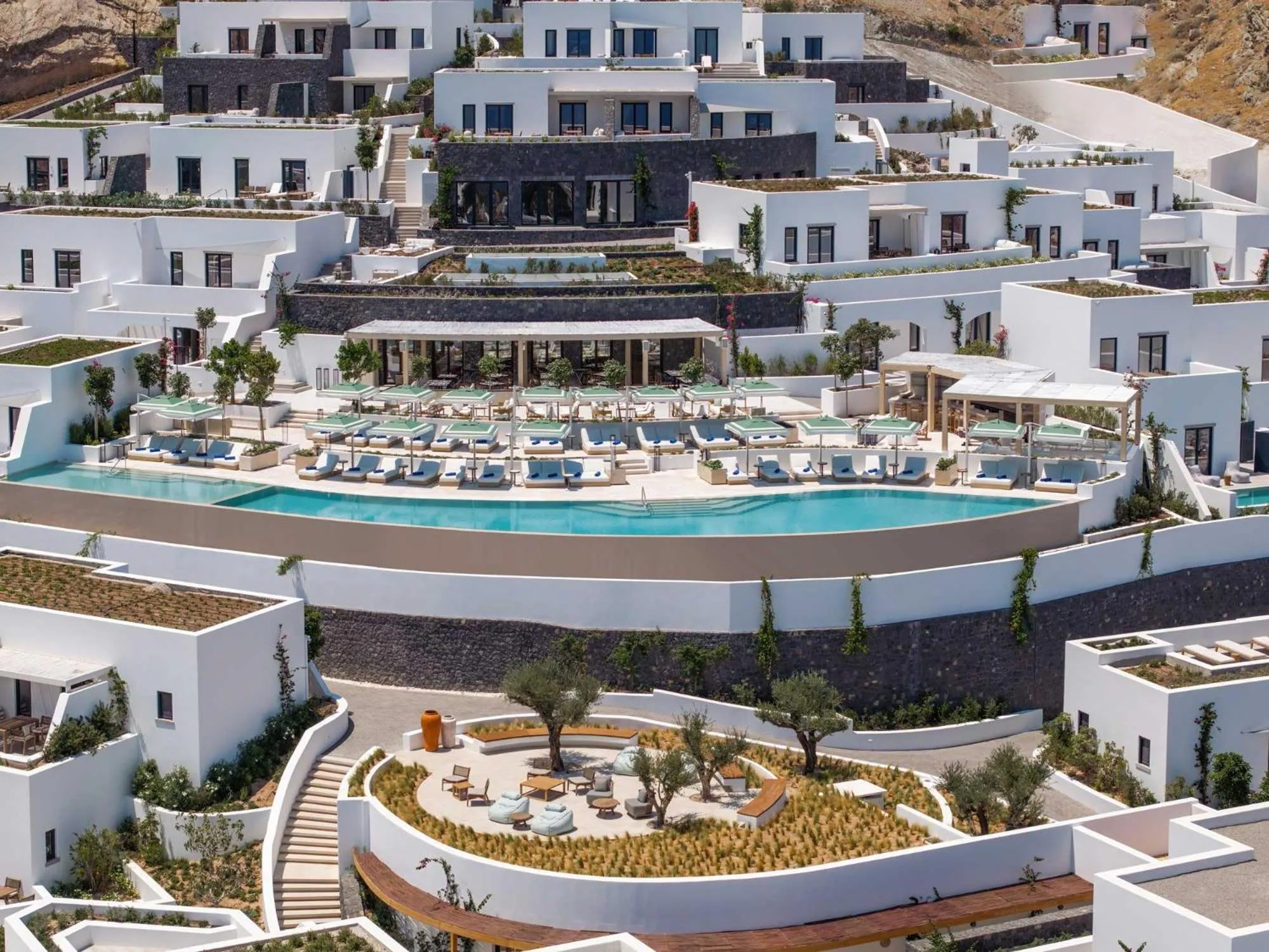 Property building in Sandblu Santorini, LXR Hotels & Resorts