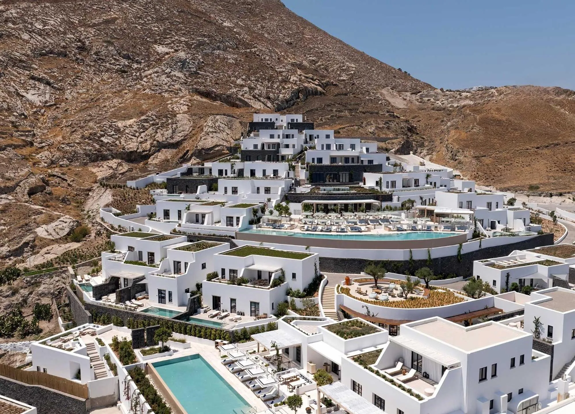 Property building in Sandblu Santorini, LXR Hotels & Resorts
