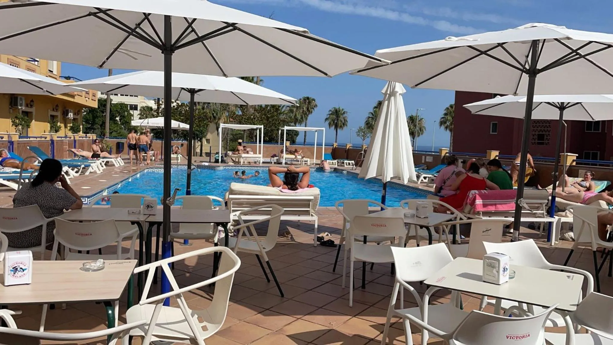 Swimming pool in Hotel ViveMar