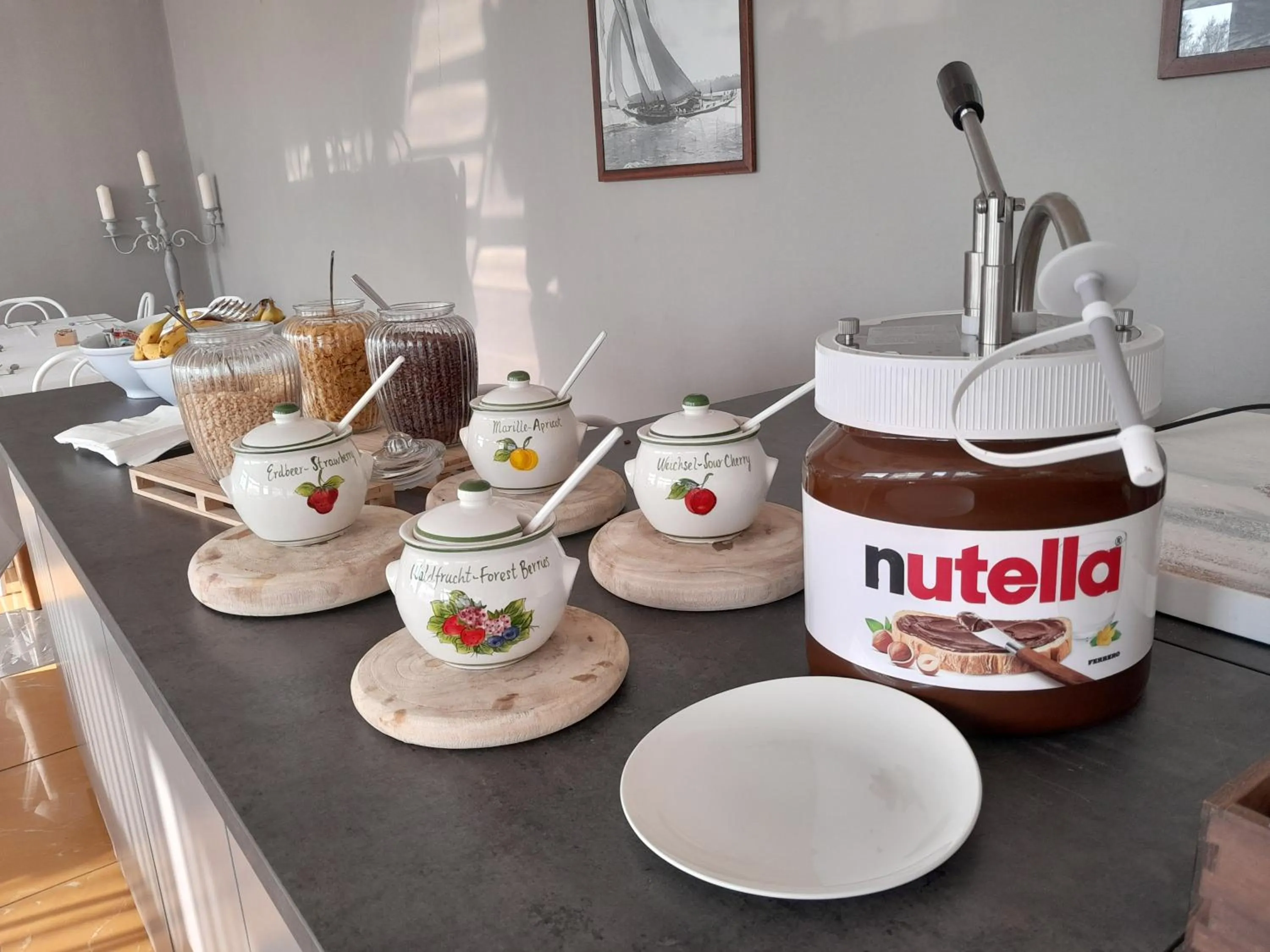 Food and drinks in Hotel Delfino