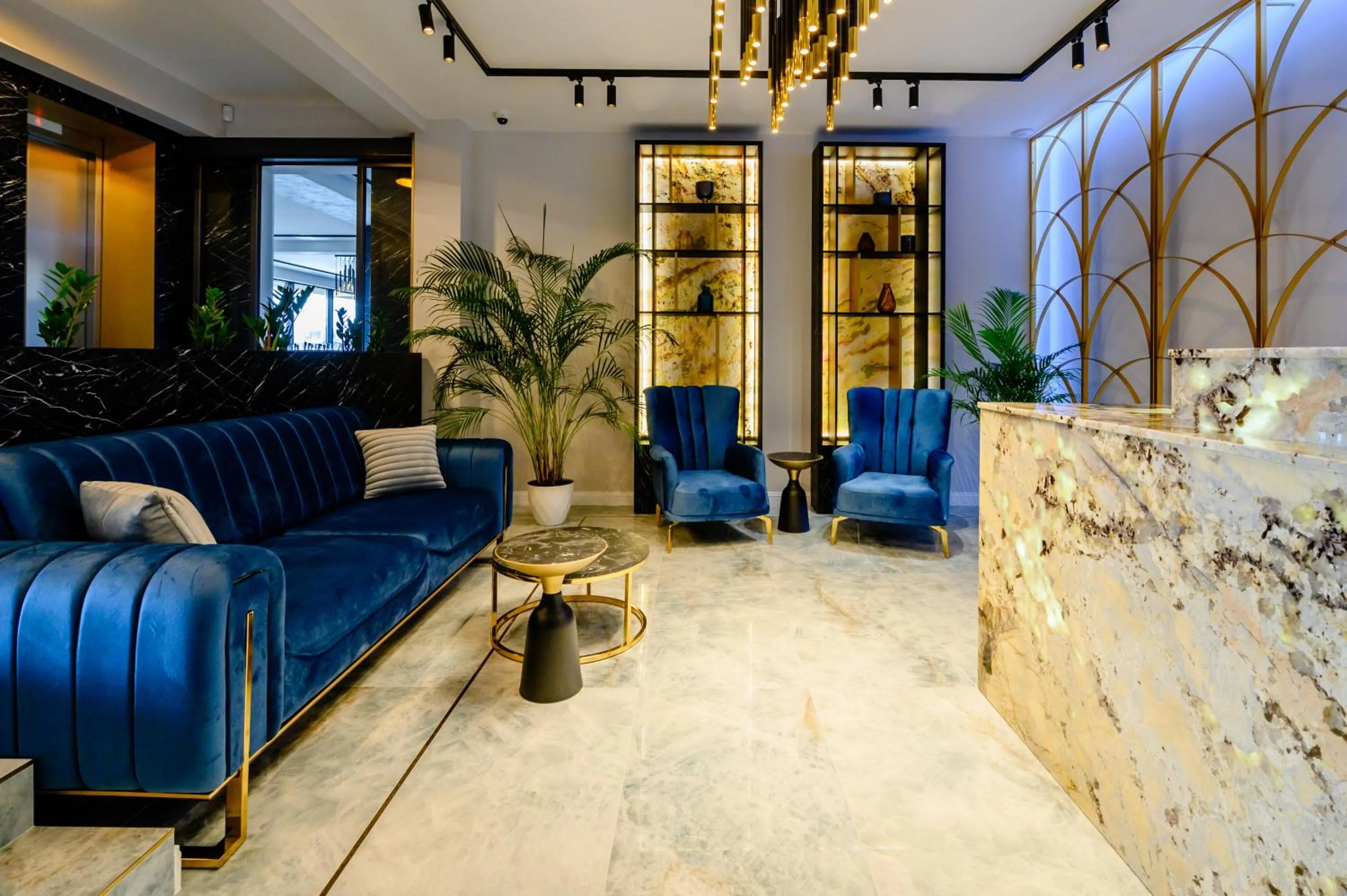 Lobby or reception in Elitte Inn & Suites