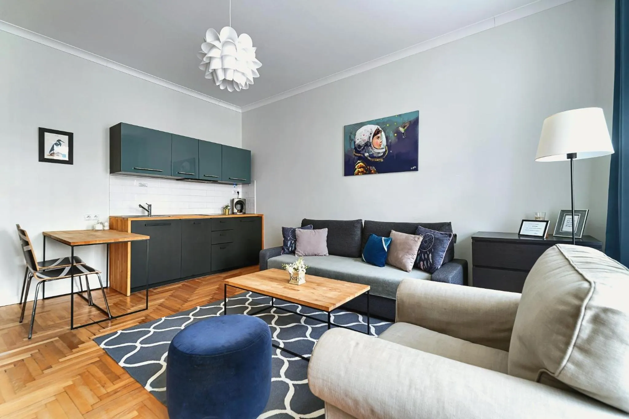 Kitchen or kitchenette in MARGI Joy Apartament Cozy in The City Centre