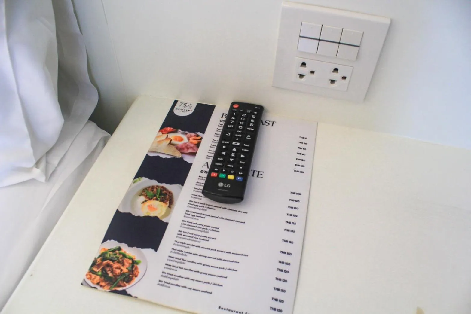 Food and drinks in 752 Residence Hua Hin