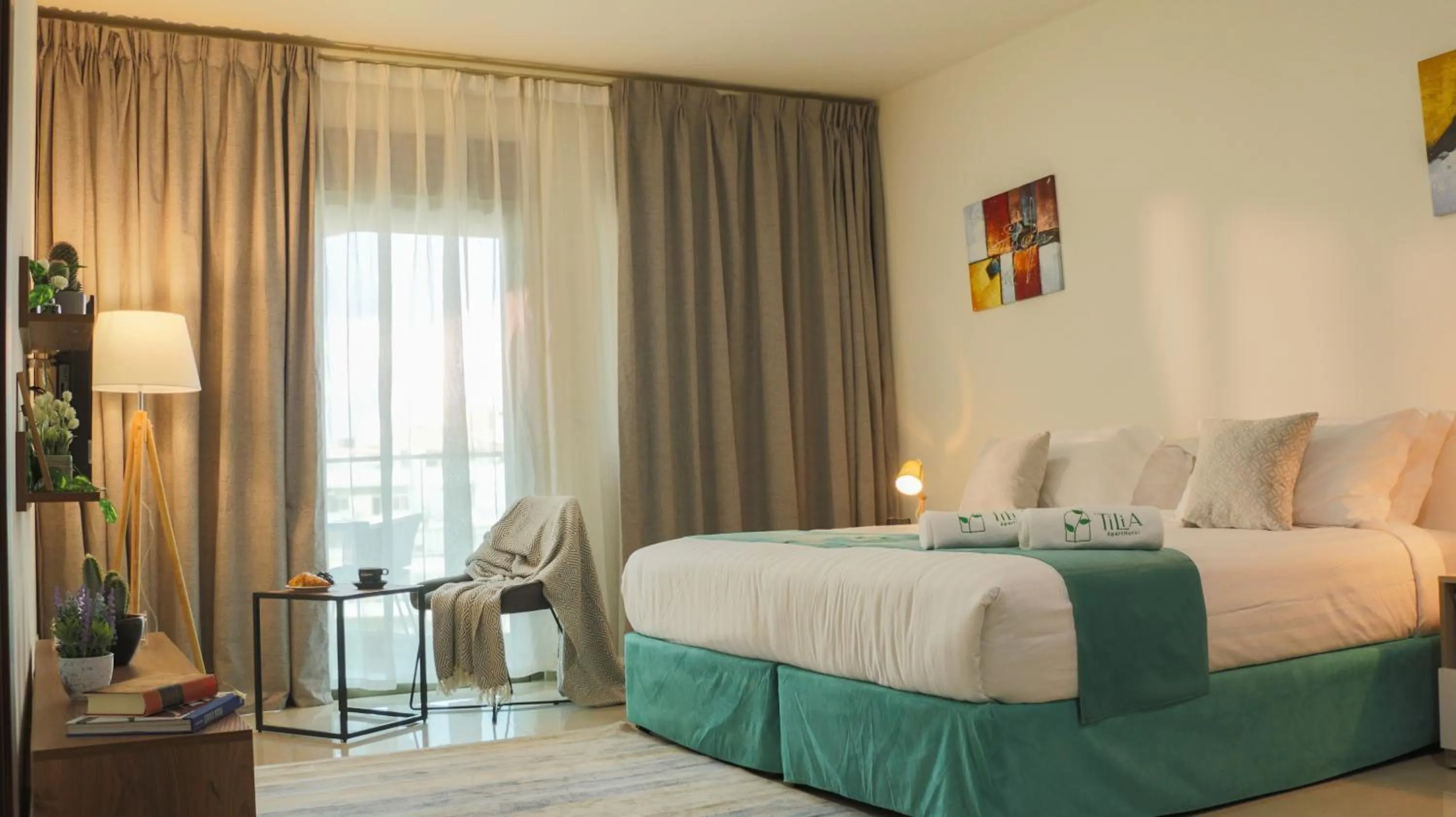 Bed in Tilia Hotel Beirut