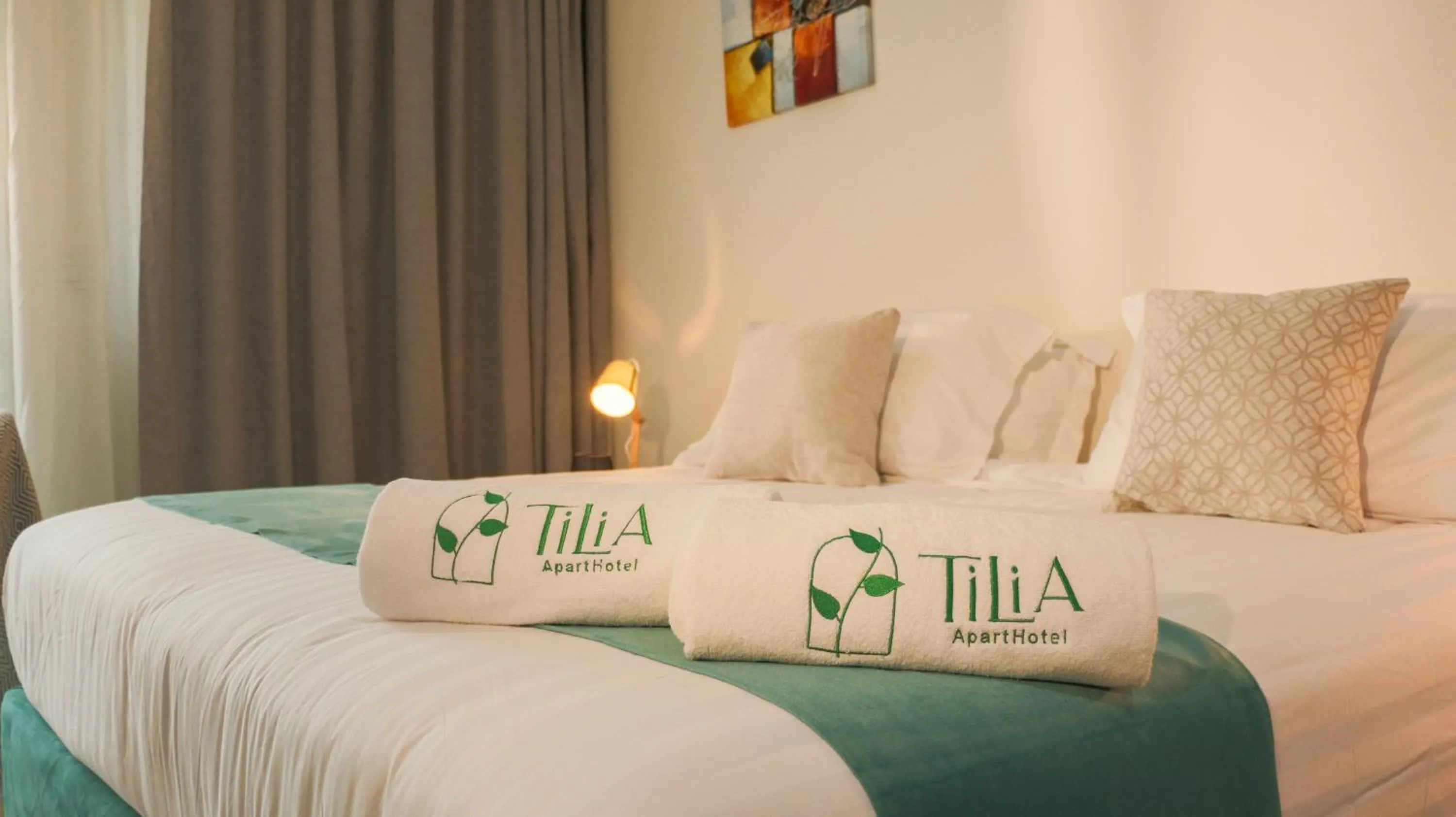 Bed in Tilia Hotel Beirut