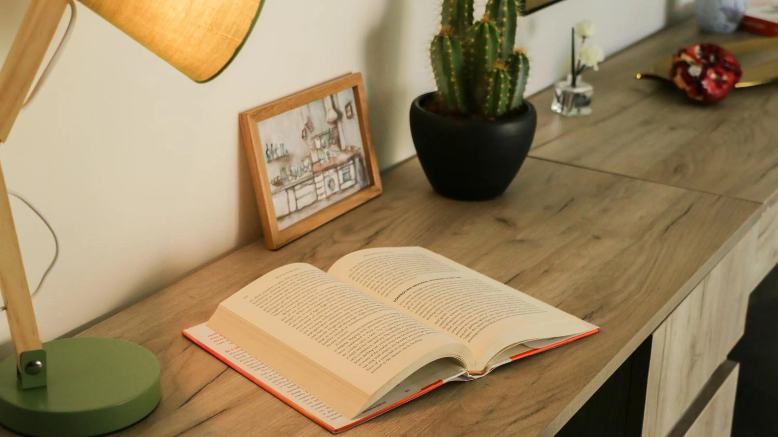 Library in Tilia Hotel Beirut