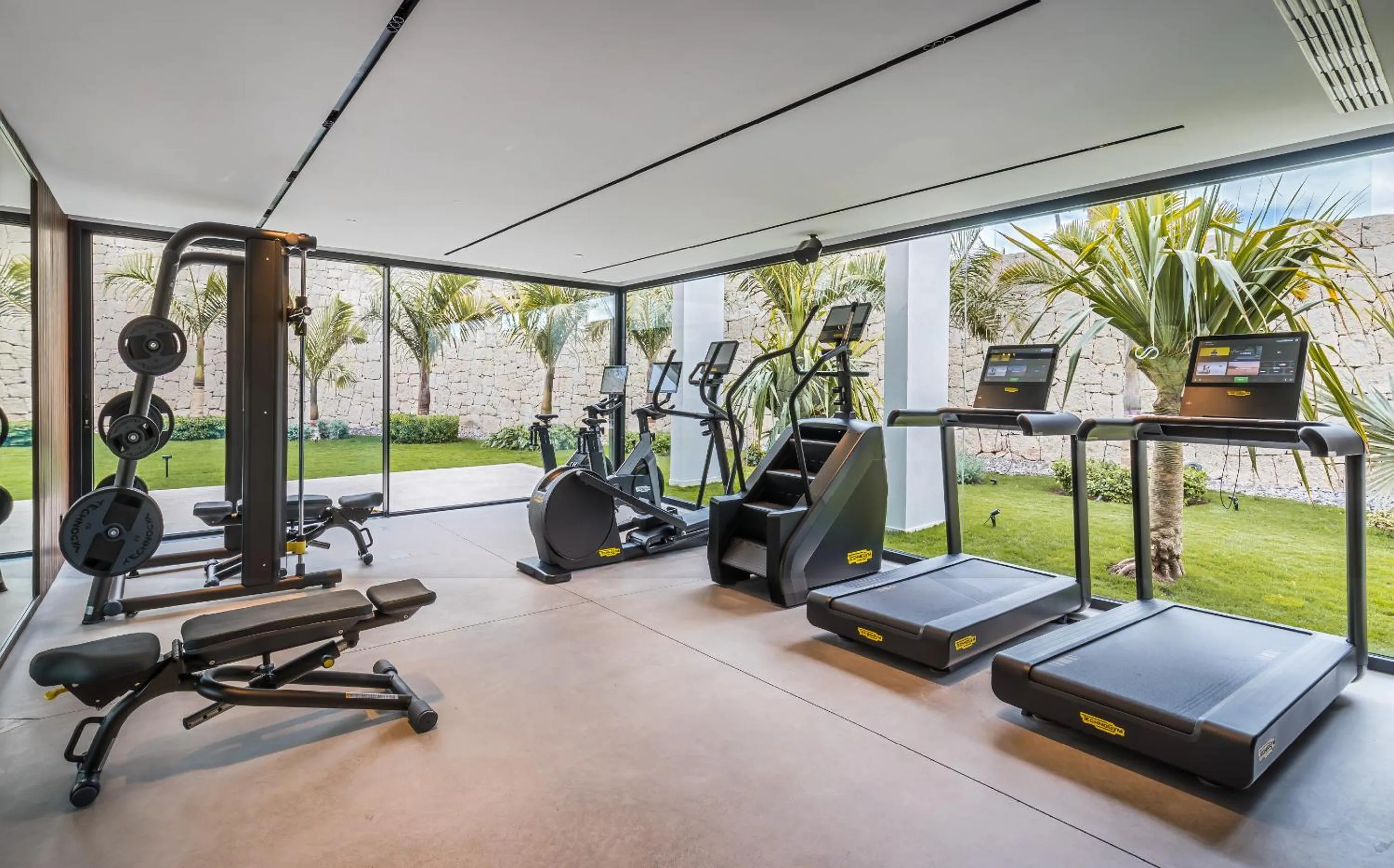 Fitness centre/facilities in Royal Hideaway Corales Villas