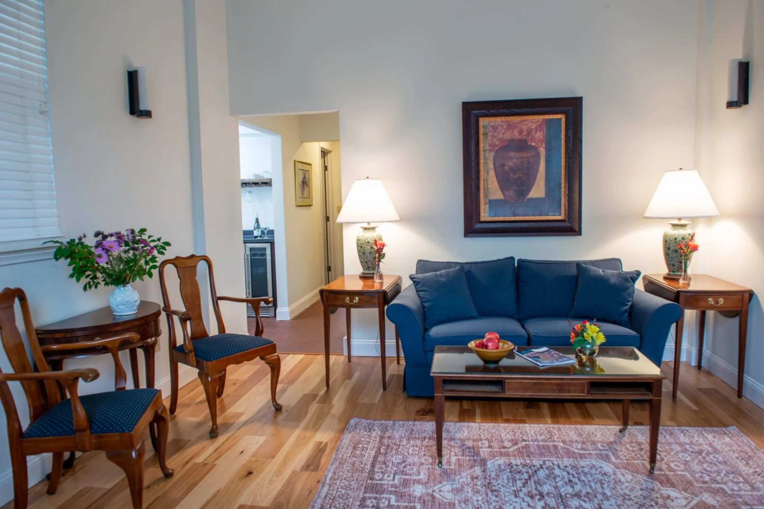 Living room in Geneva On The Lake Boutique Resort Hotel