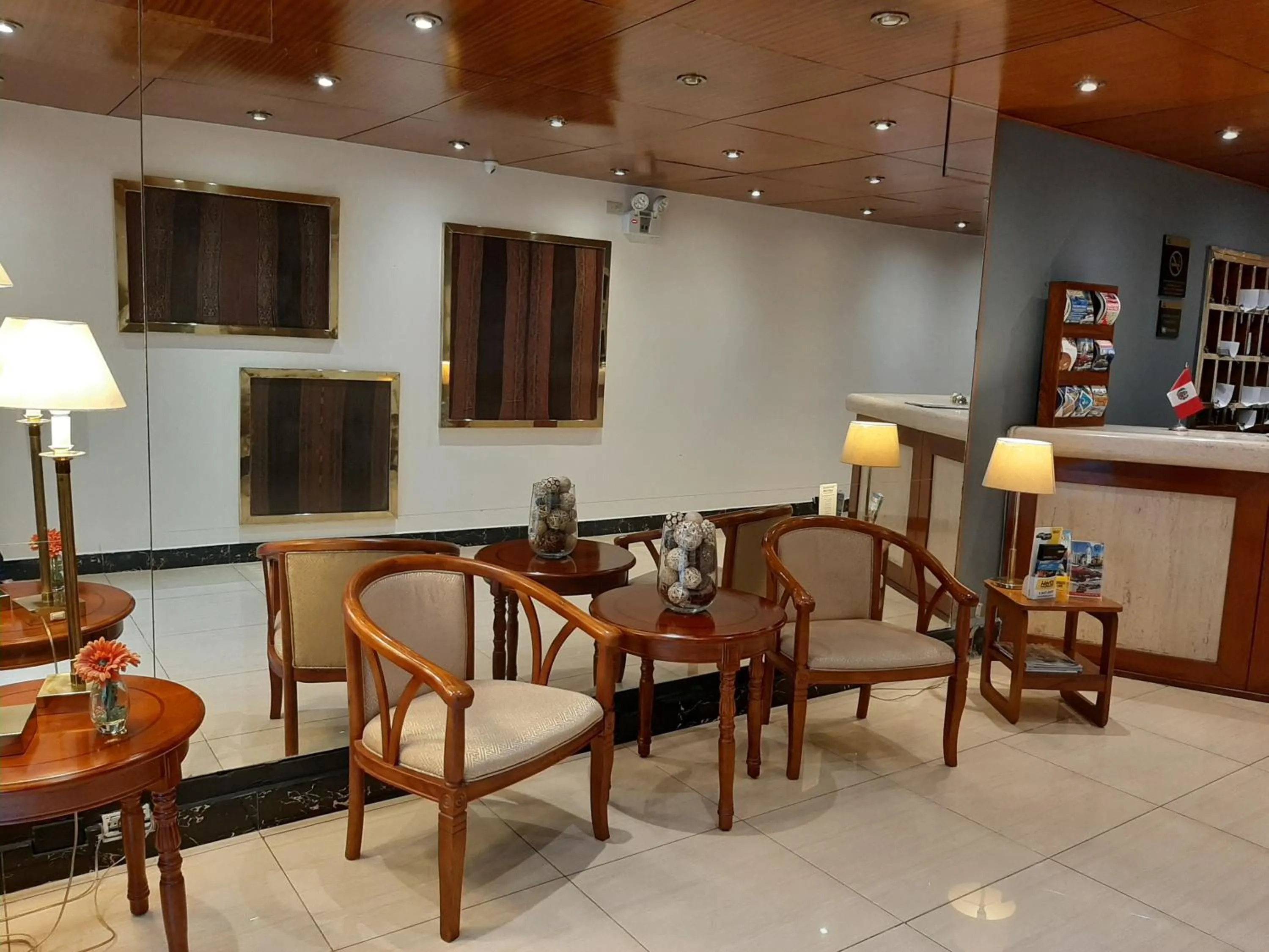 Lobby or reception in Apart Hotel El Doral