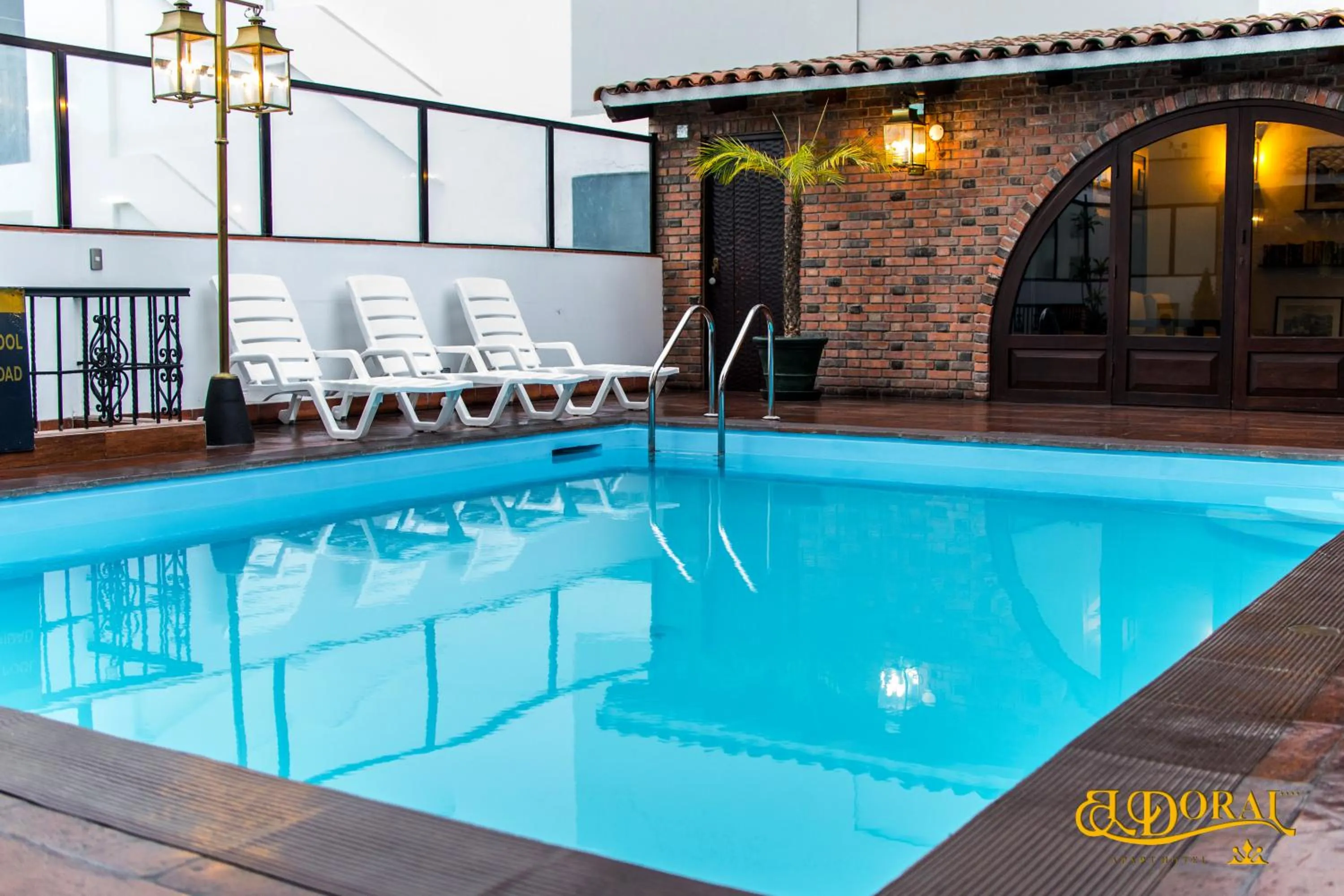 Swimming pool in Apart Hotel El Doral