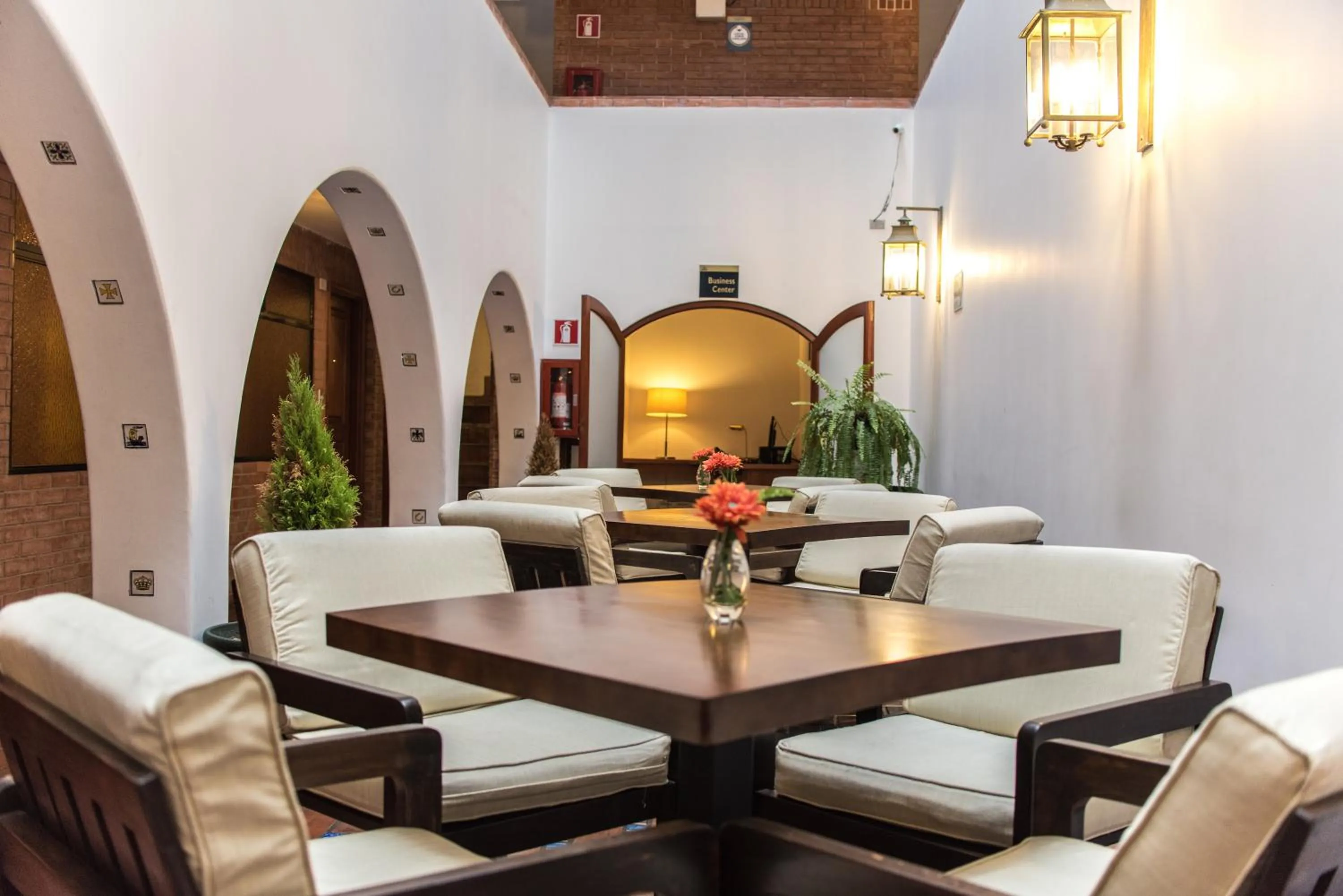 Patio in Apart Hotel El Doral