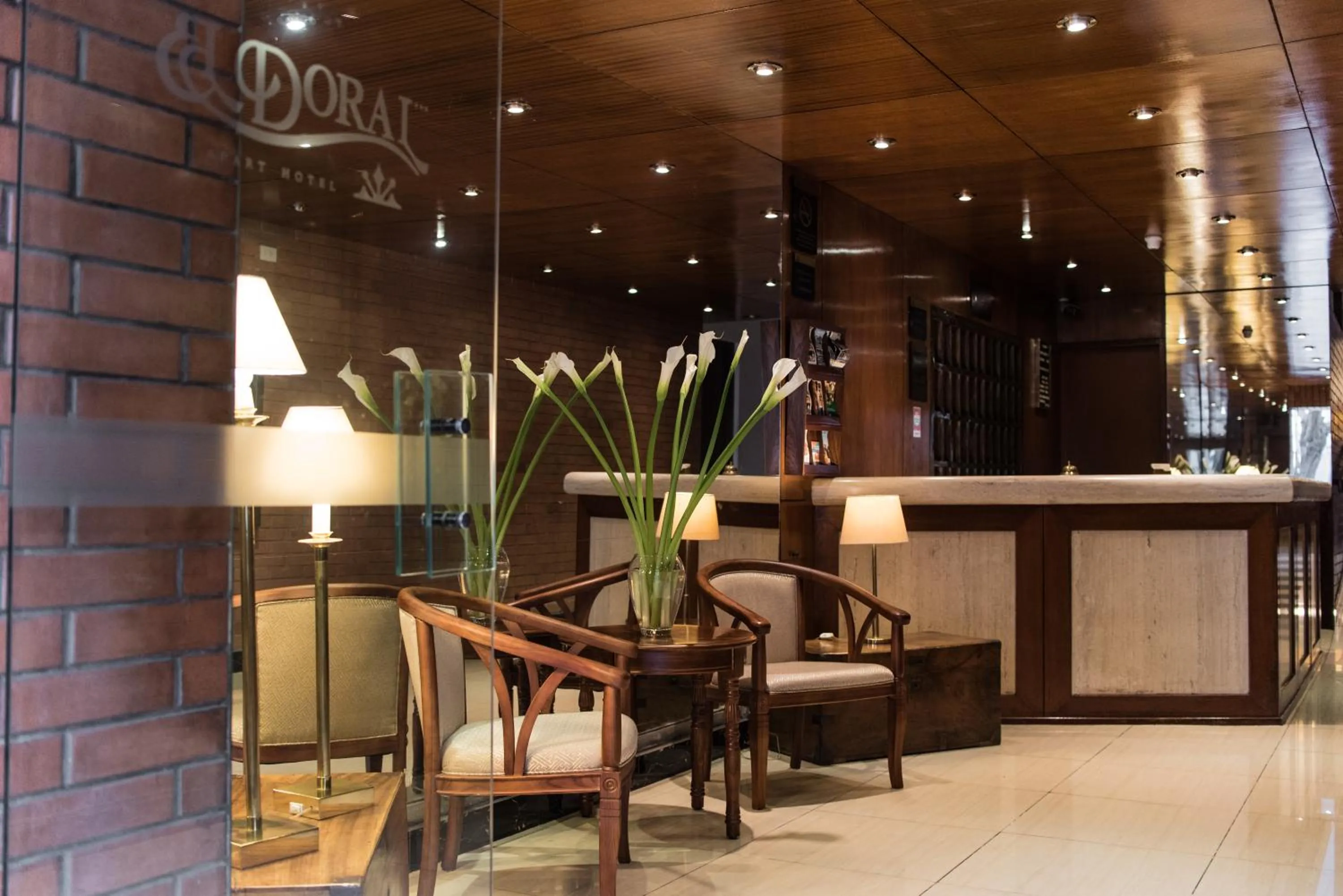 Lobby or reception in Apart Hotel El Doral