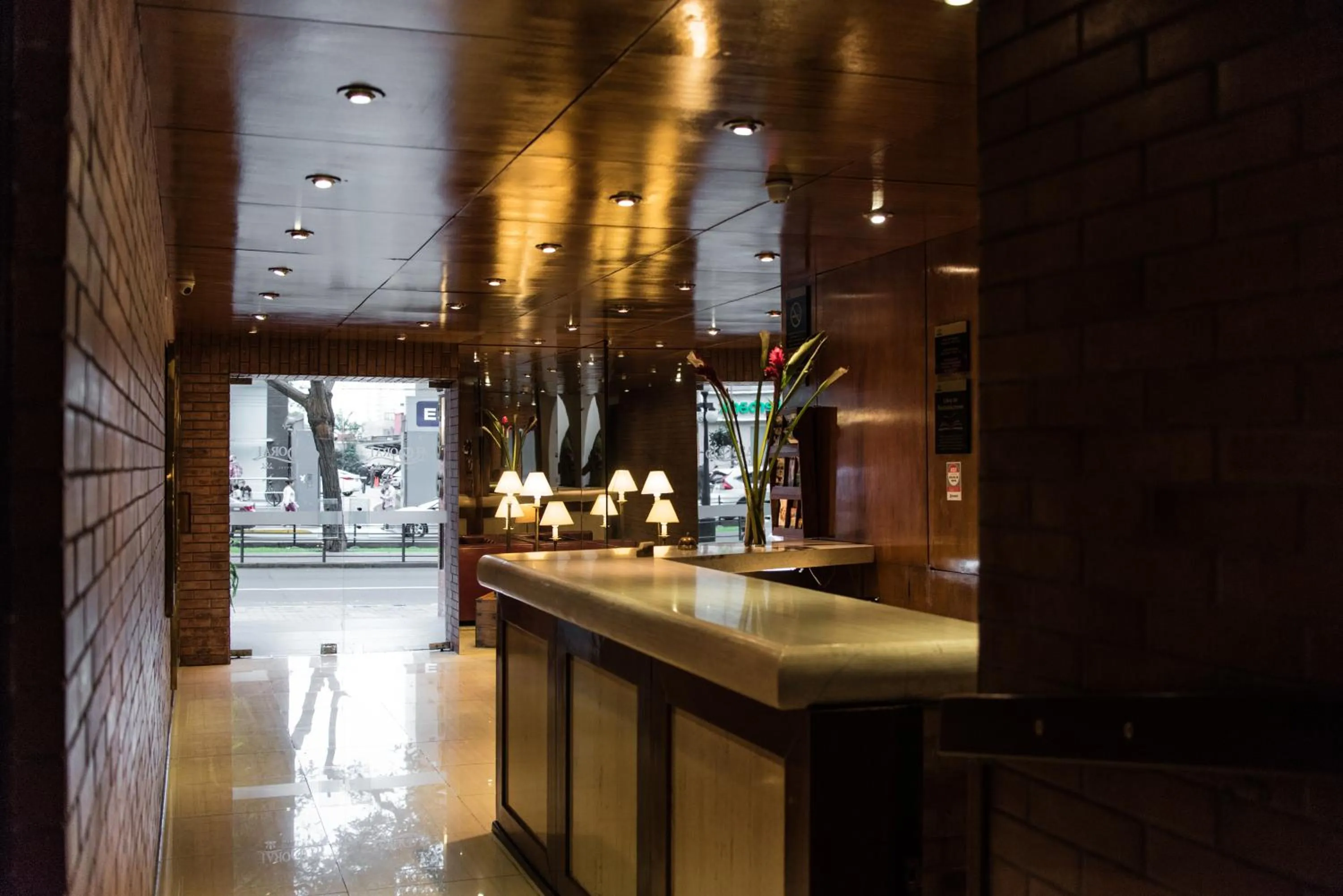 Lobby or reception in Apart Hotel El Doral