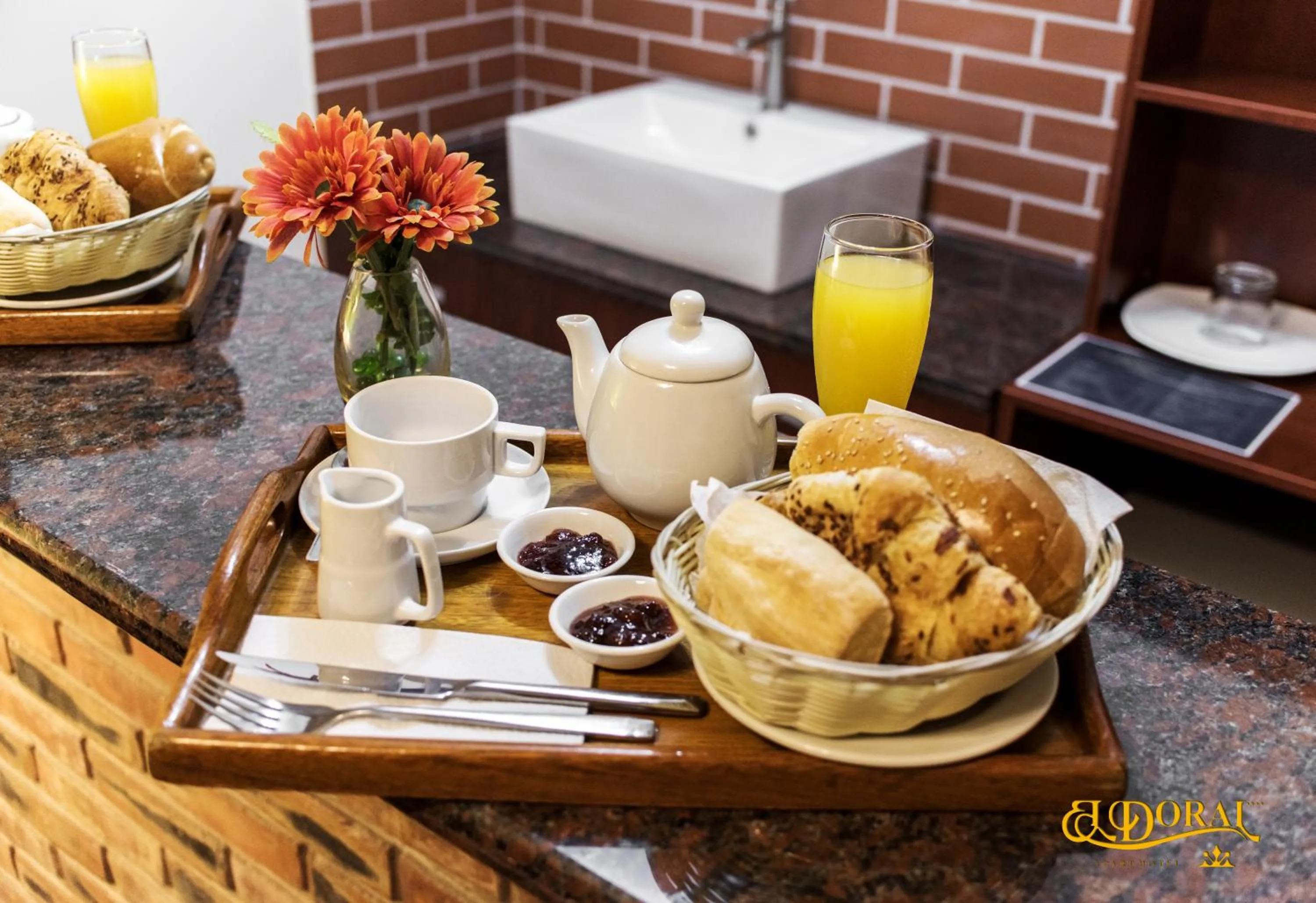 Kitchen or kitchenette in Apart Hotel El Doral