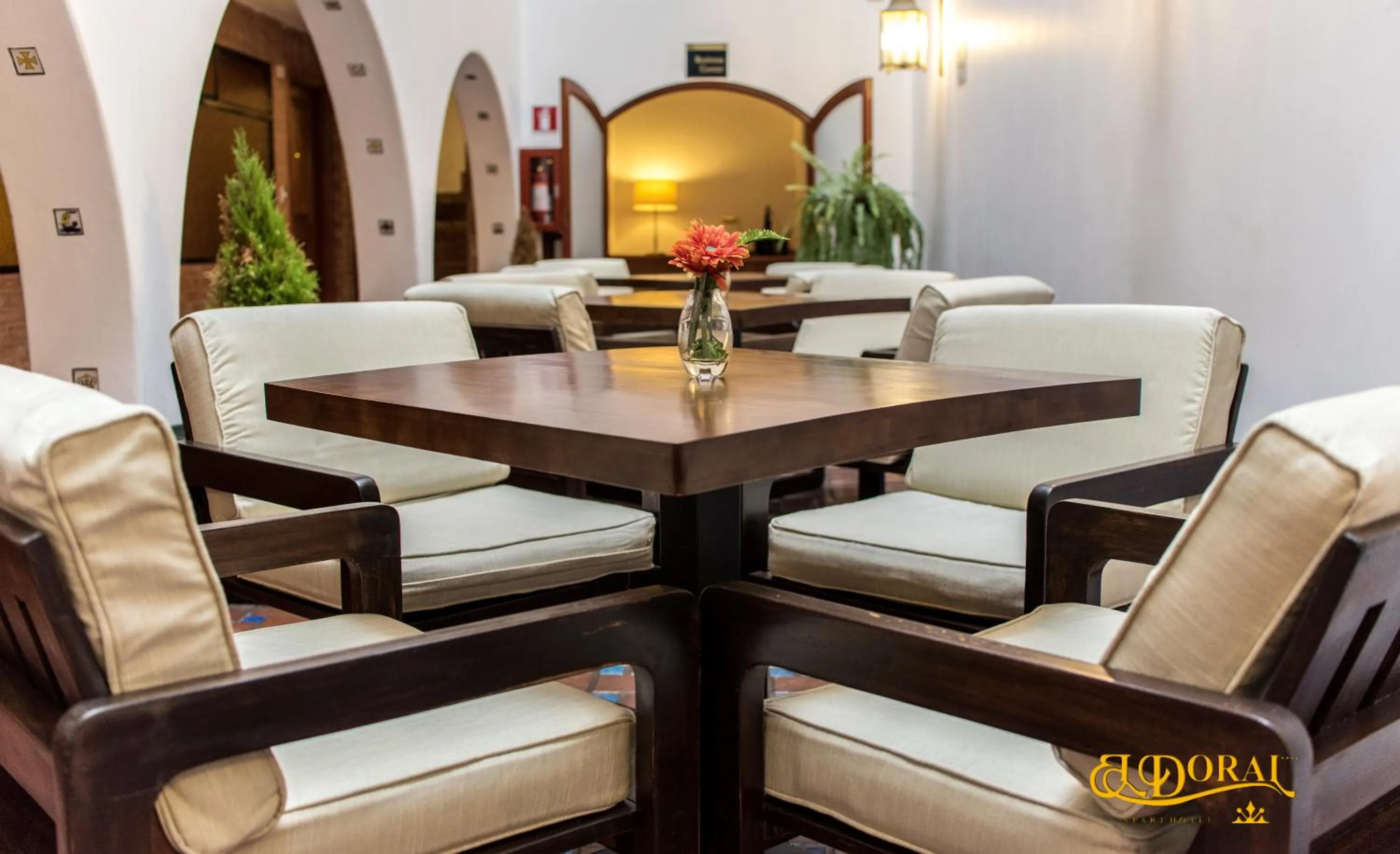 Patio in Apart Hotel El Doral