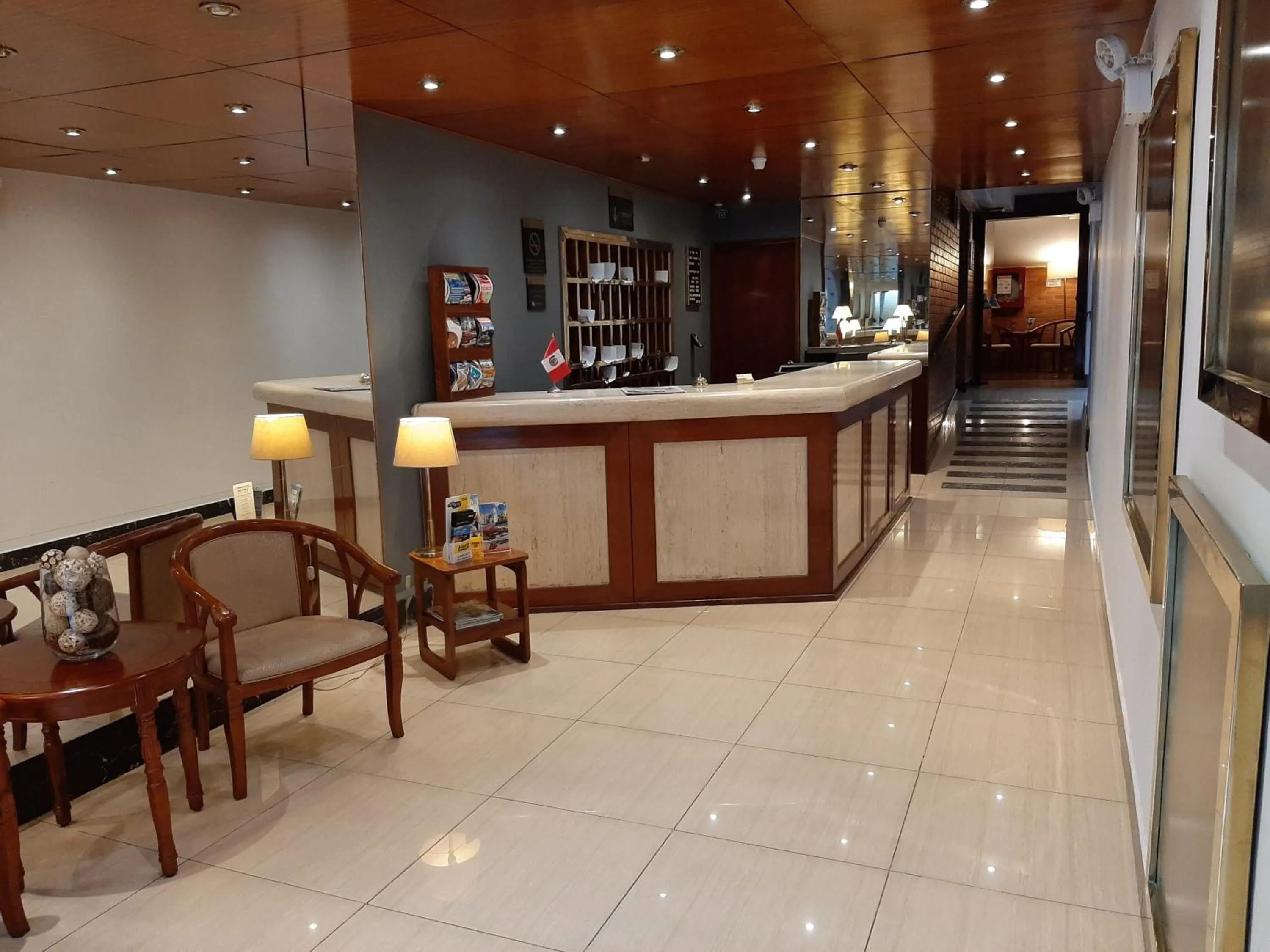 Lobby or reception in Apart Hotel El Doral