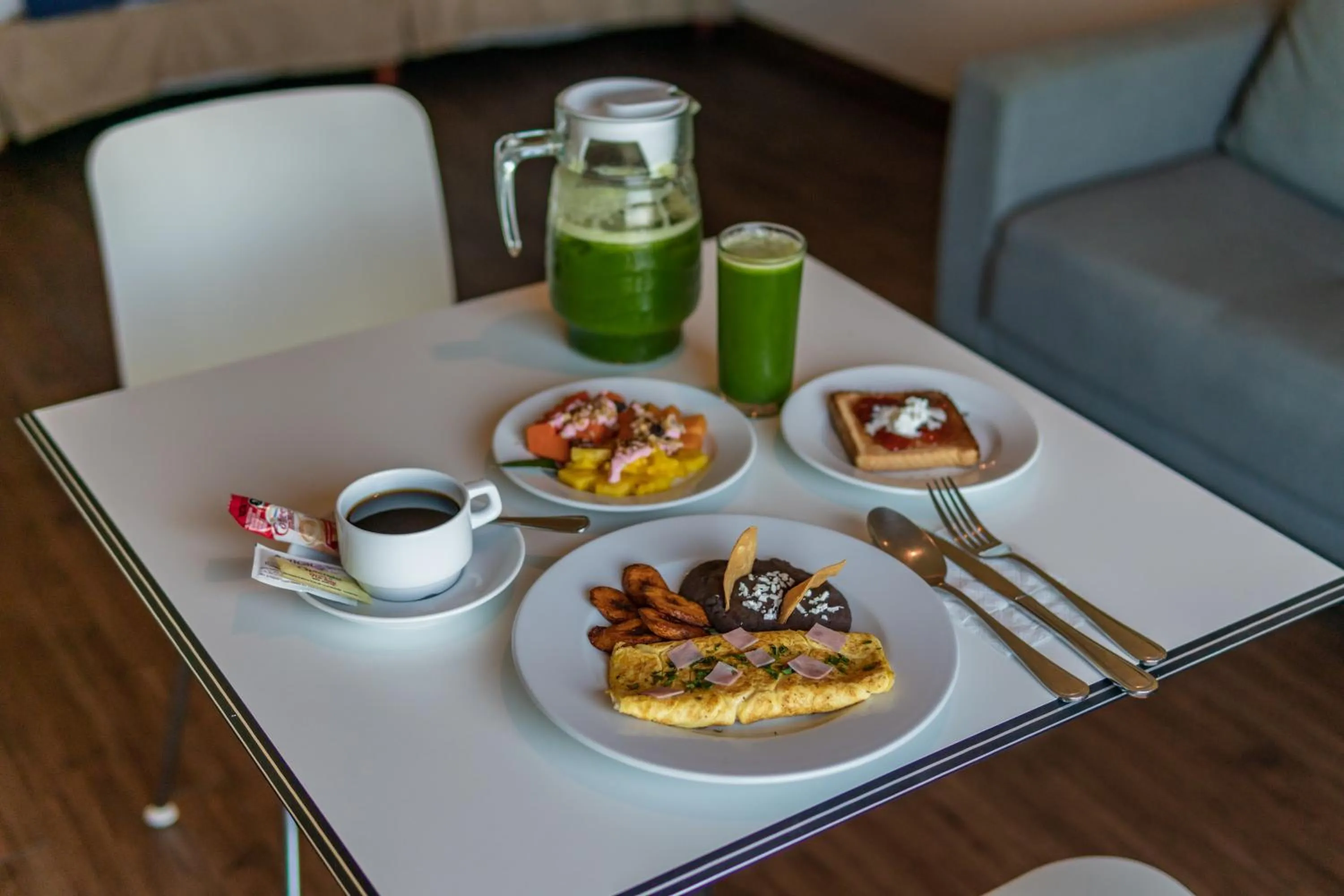 Breakfast in La Venta Inn Ciudad del Carmen