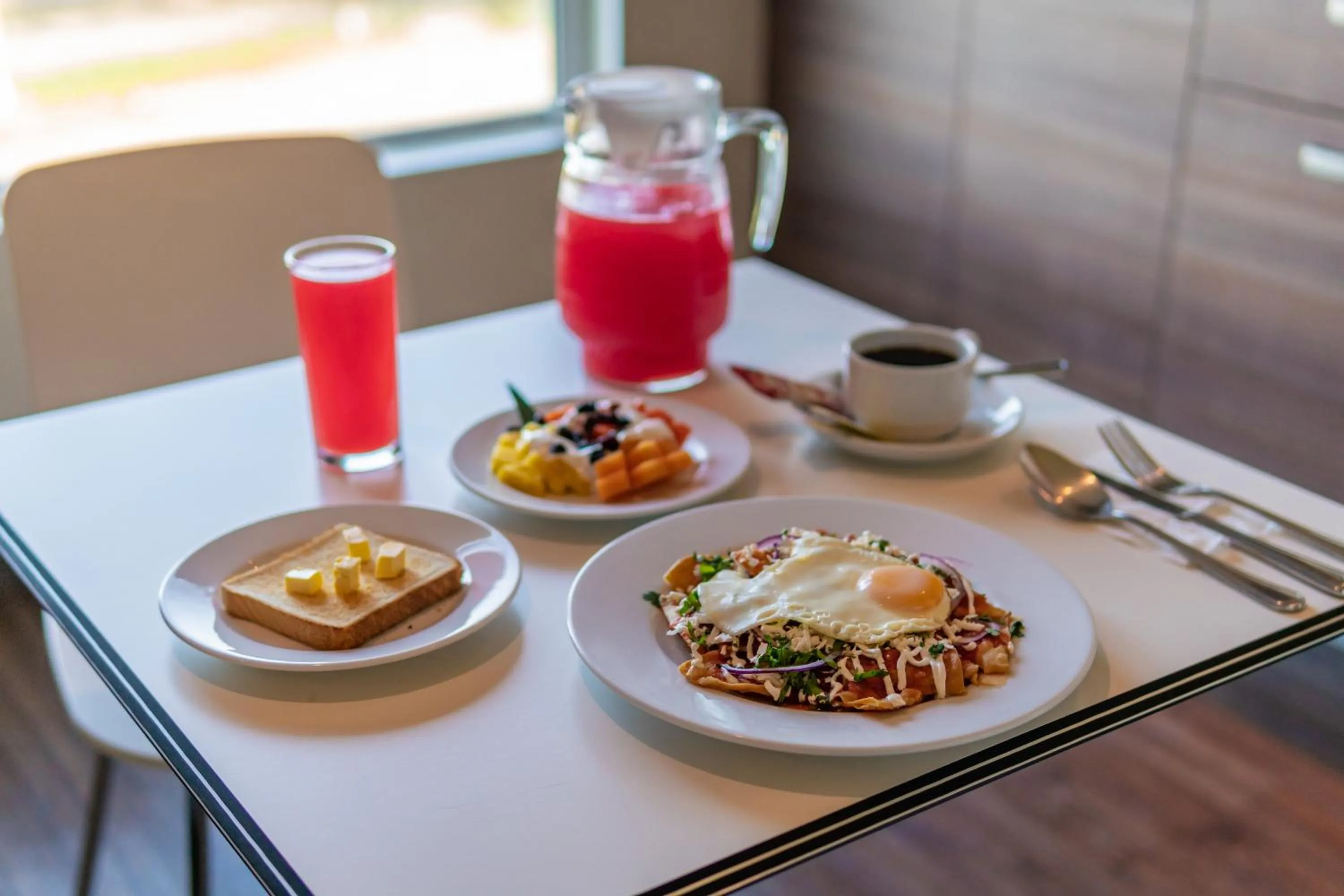 Breakfast in La Venta Inn Ciudad del Carmen