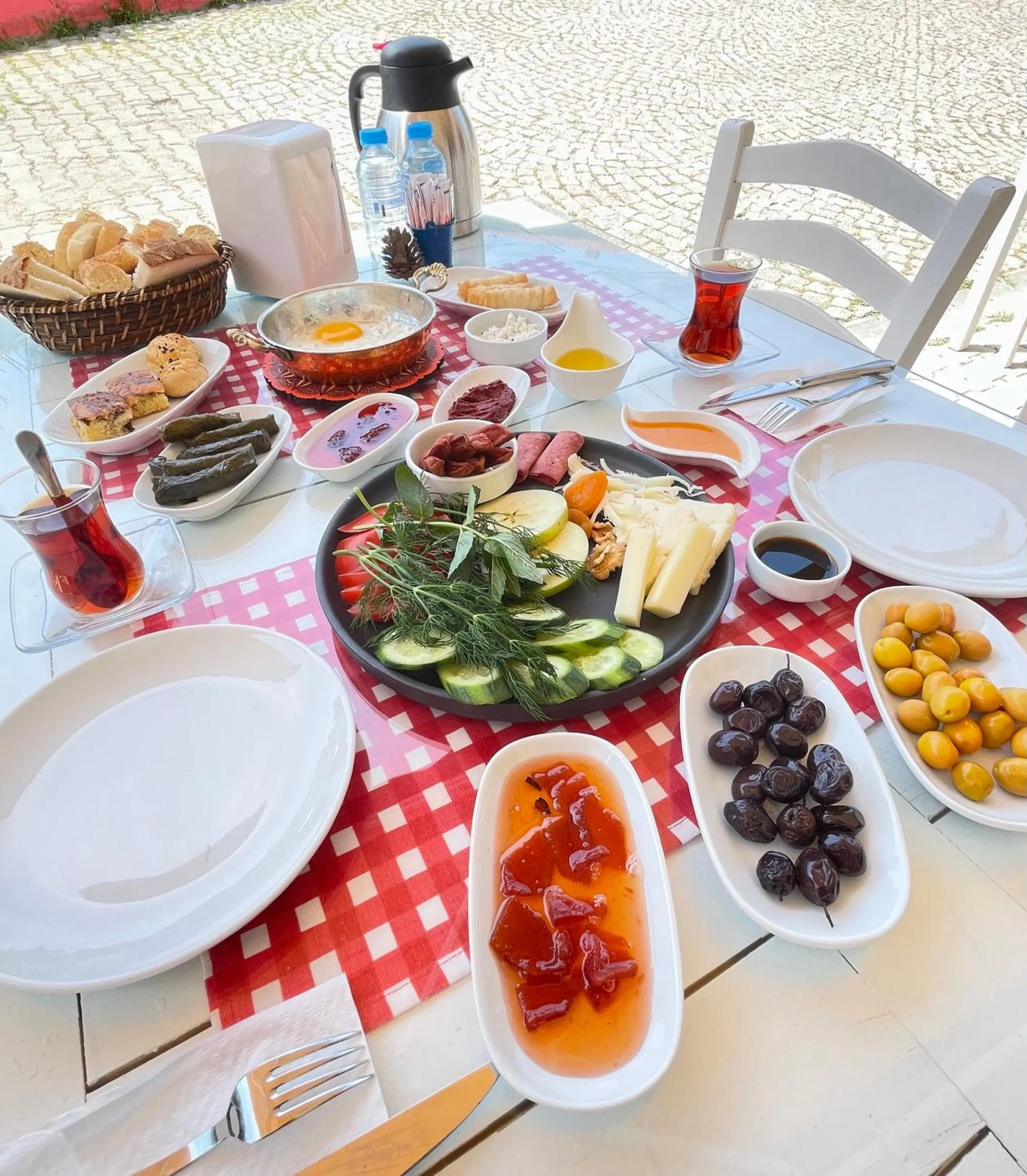 Continental breakfast in Ada Olympos Otel