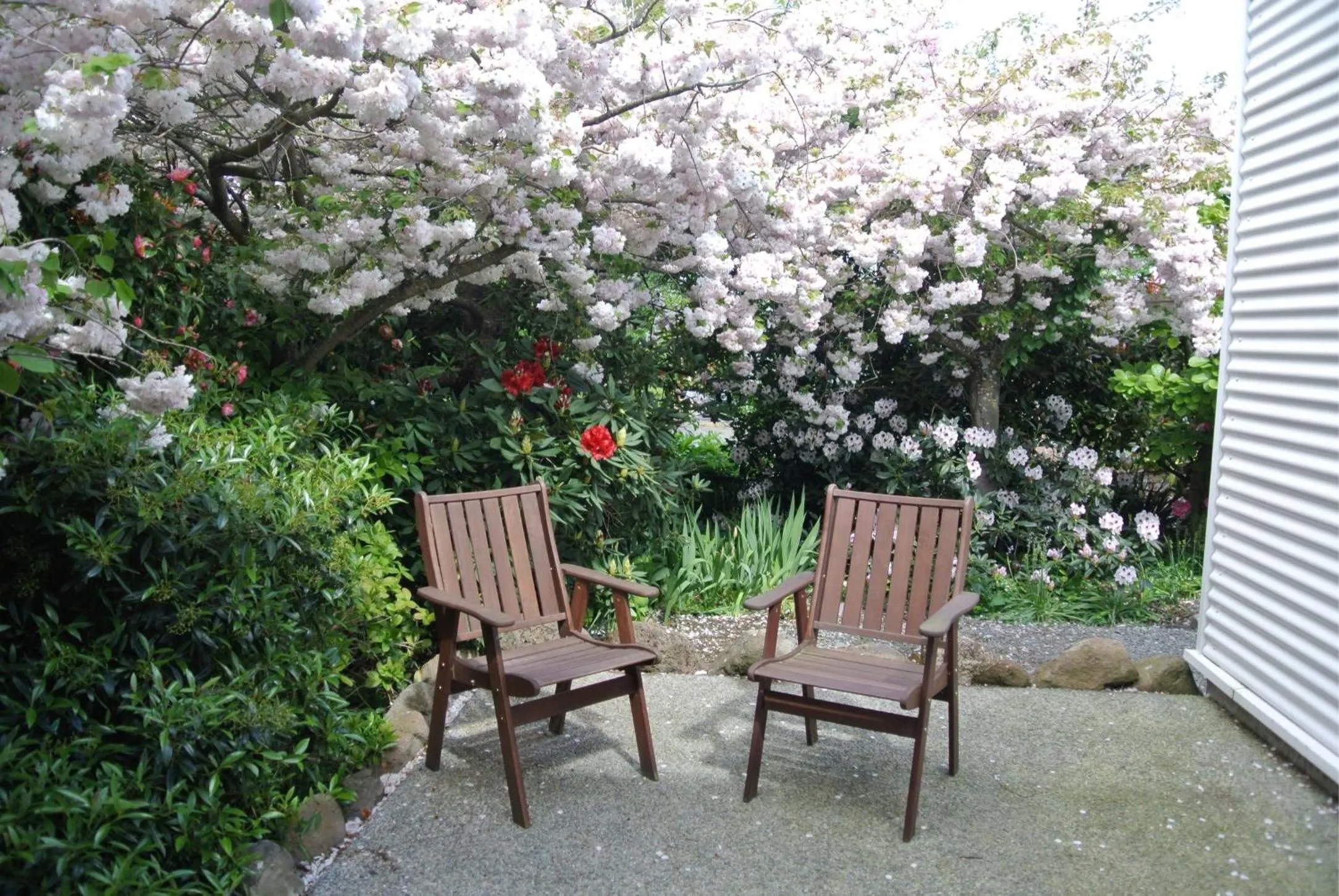 Balcony/Terrace in Oxford Village Motels