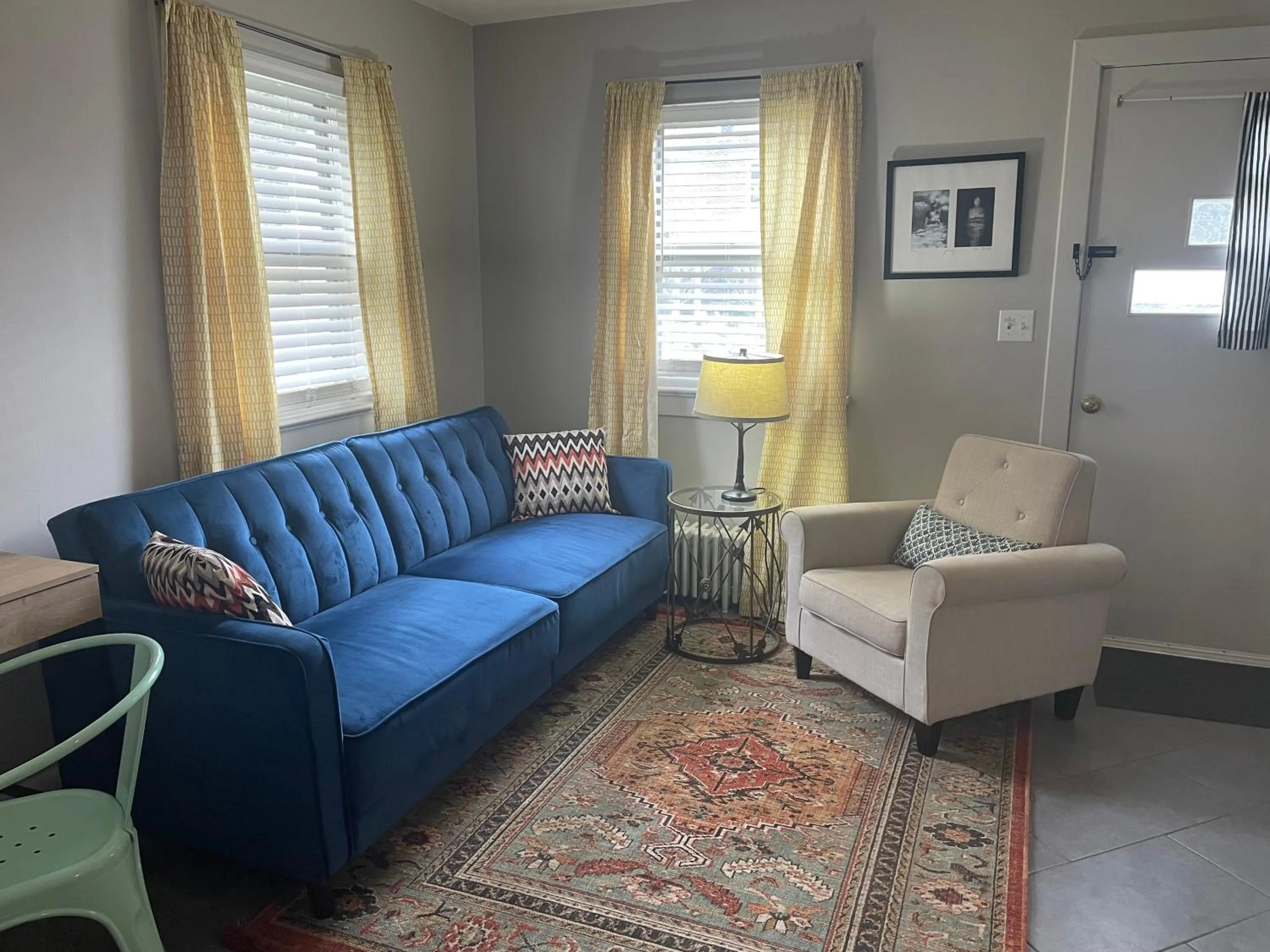Living room in Modern Homestead Guest House