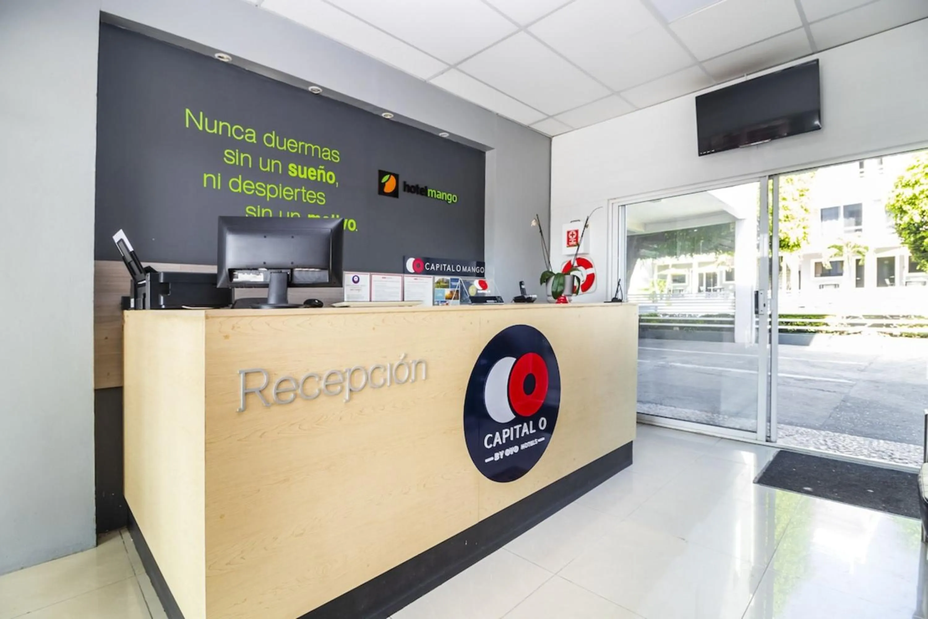 Lobby or reception in Collection O Hotel Mango,Six Flags Hurricane Harbor Oaxtepec