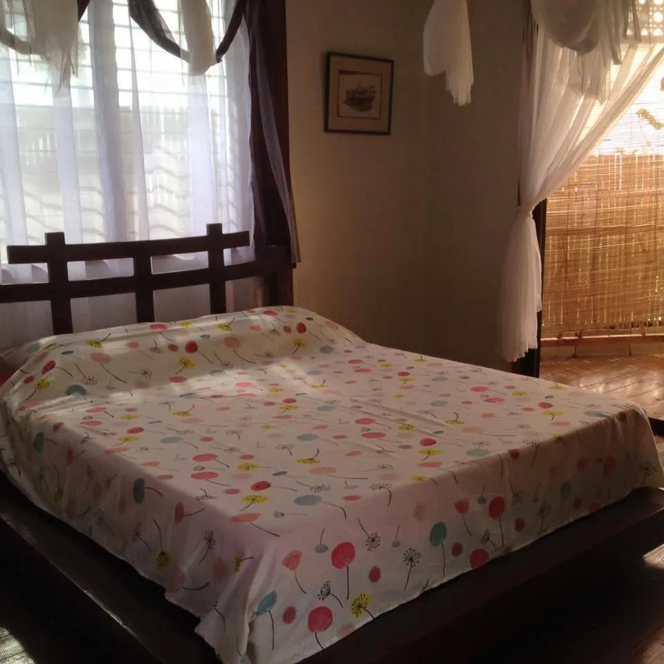 Bed in Liwayway sa Bohol Pamilacan Resort