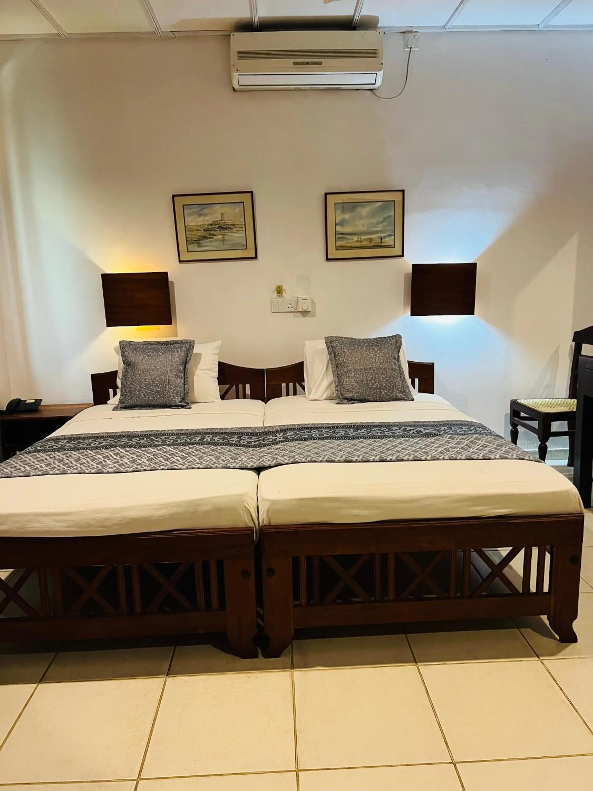 Bed in Hotel Sunflower