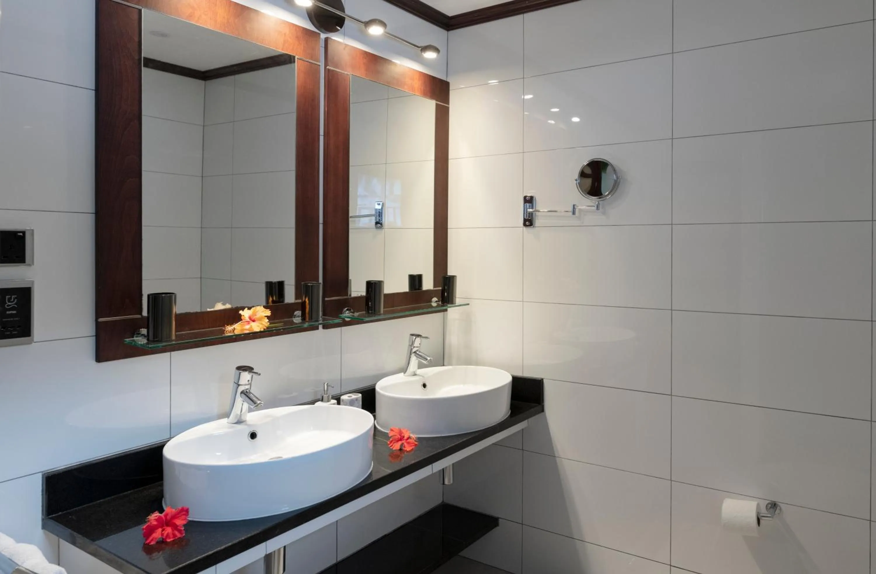 Bathroom in Auberge d'Anse Boileau & Restaurant Chez Plume