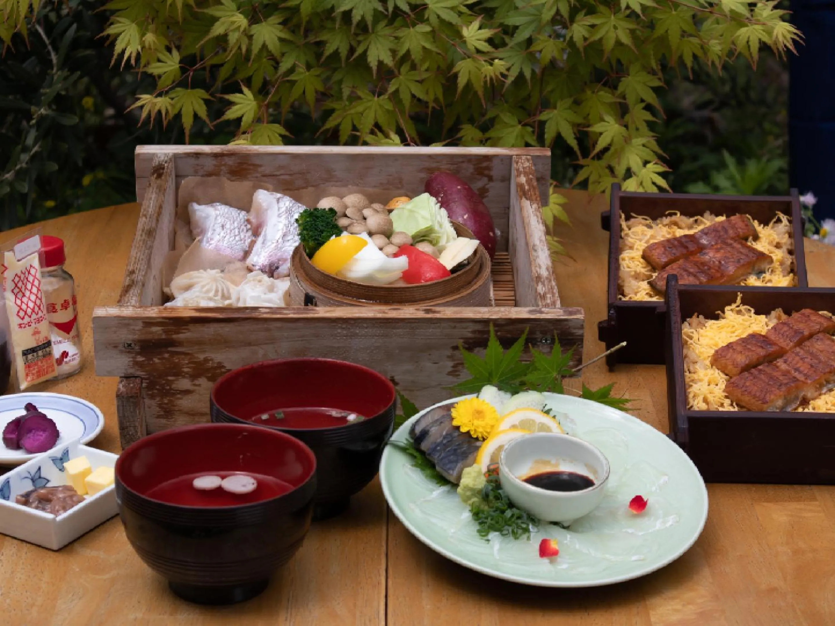 Dinner in Hozanso Beppu