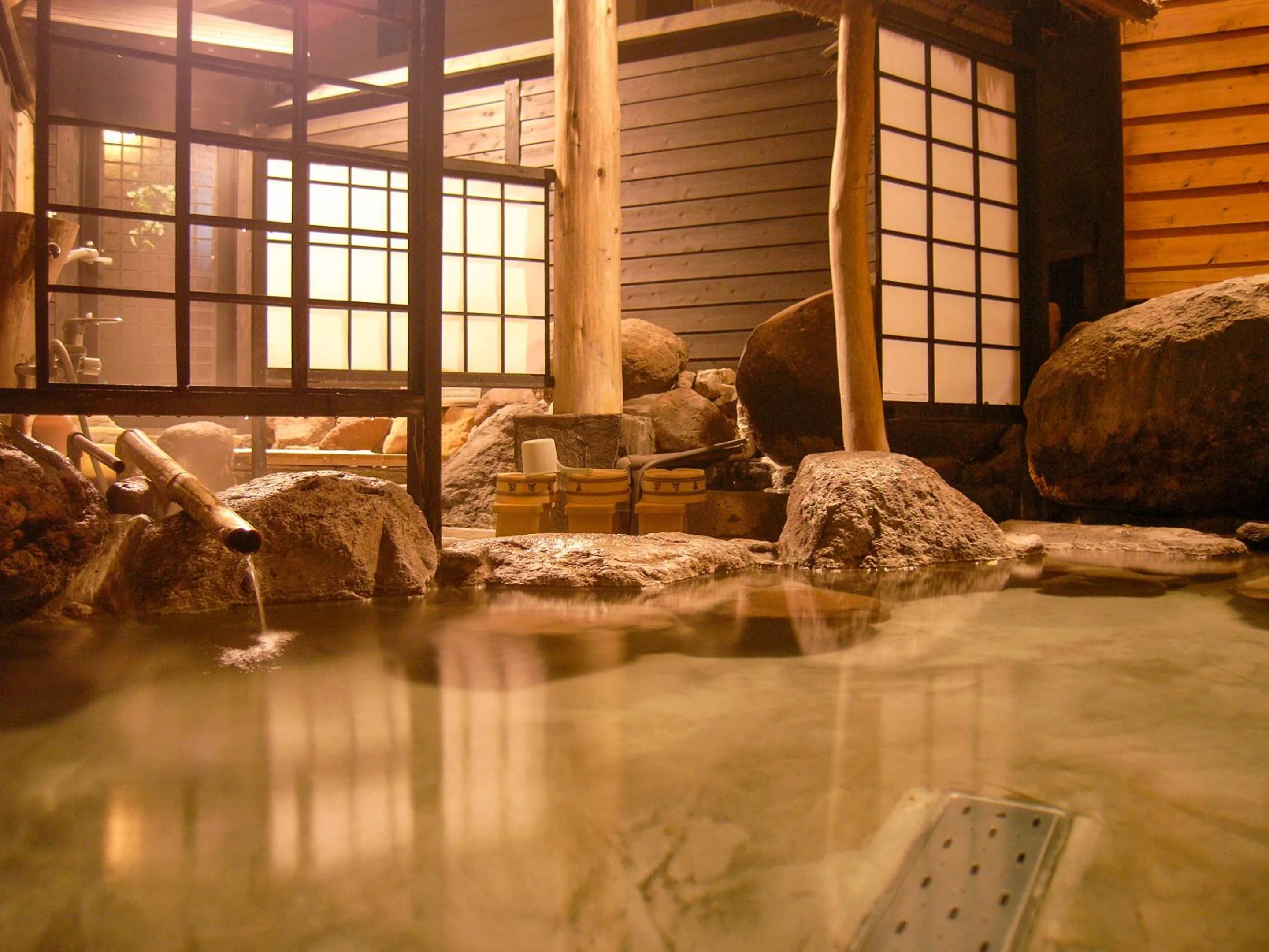 Open Air Bath in Hozanso Beppu