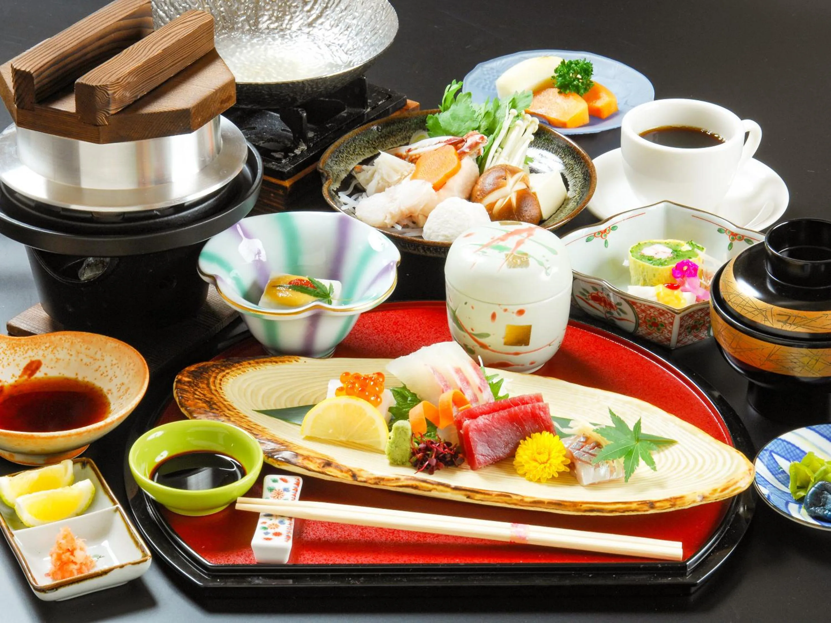 Food in Hozanso Beppu