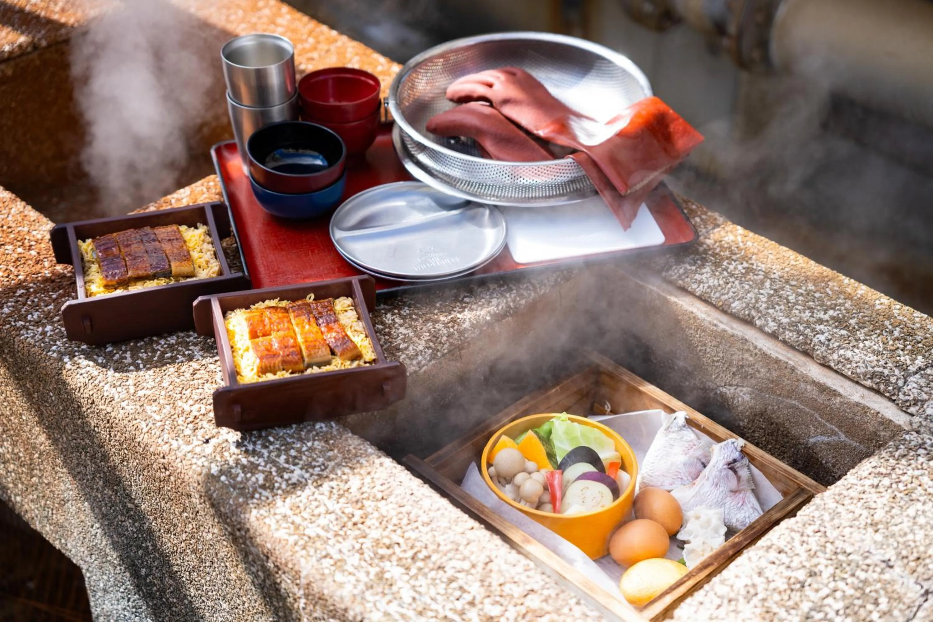 Dinner in Hozanso Beppu