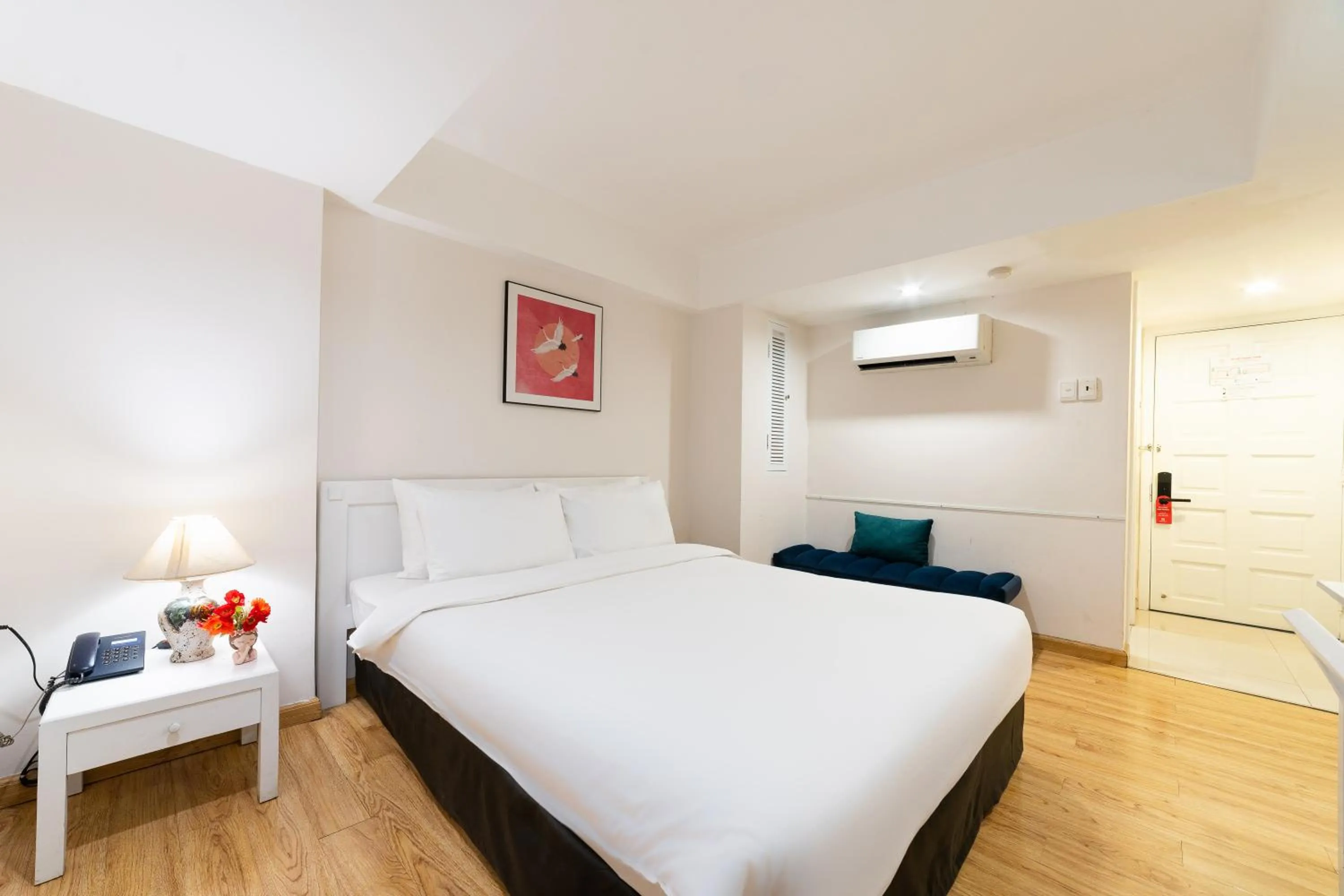 Bed in Nicecy NganHa Hotel