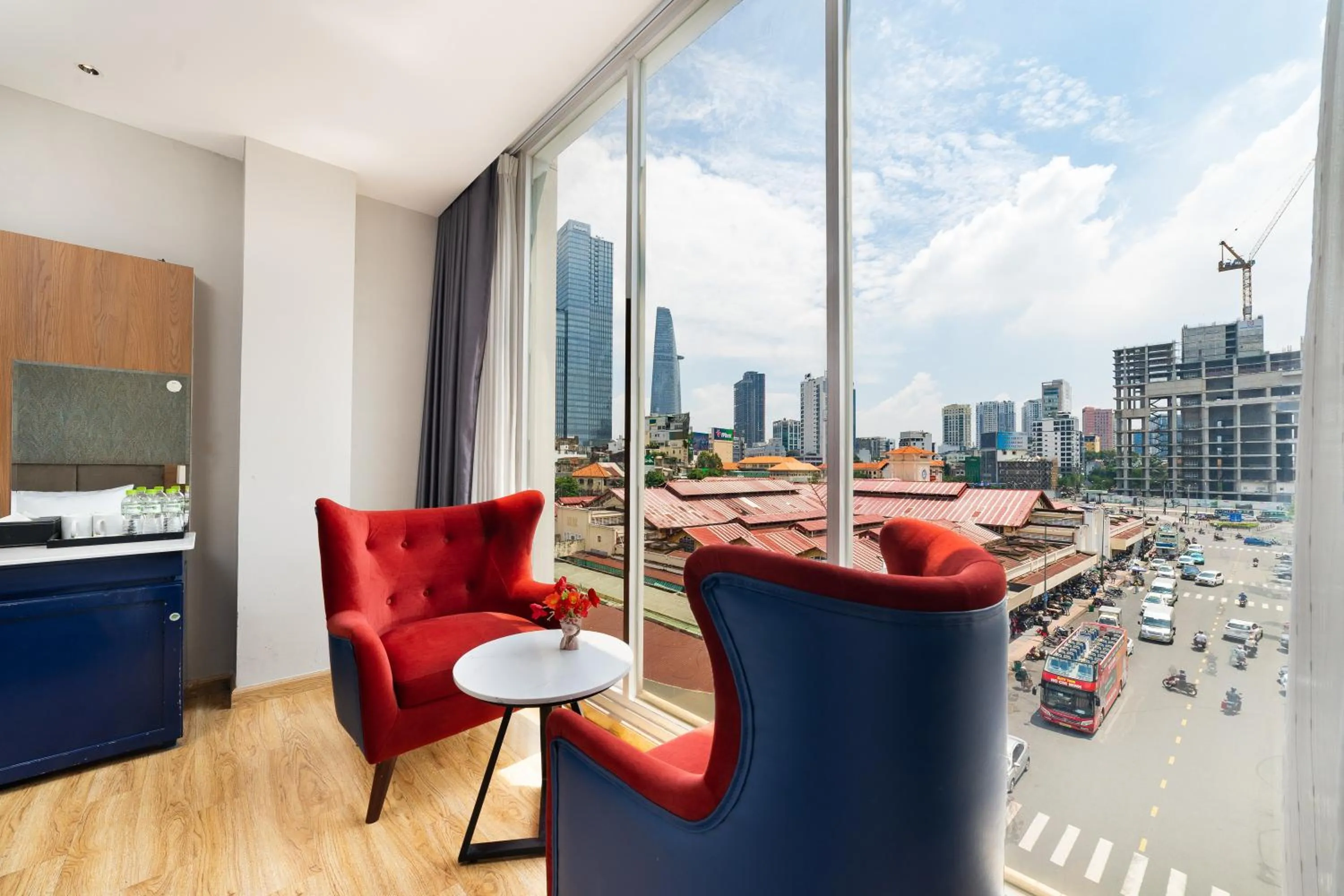 Living room in Nicecy NganHa Hotel