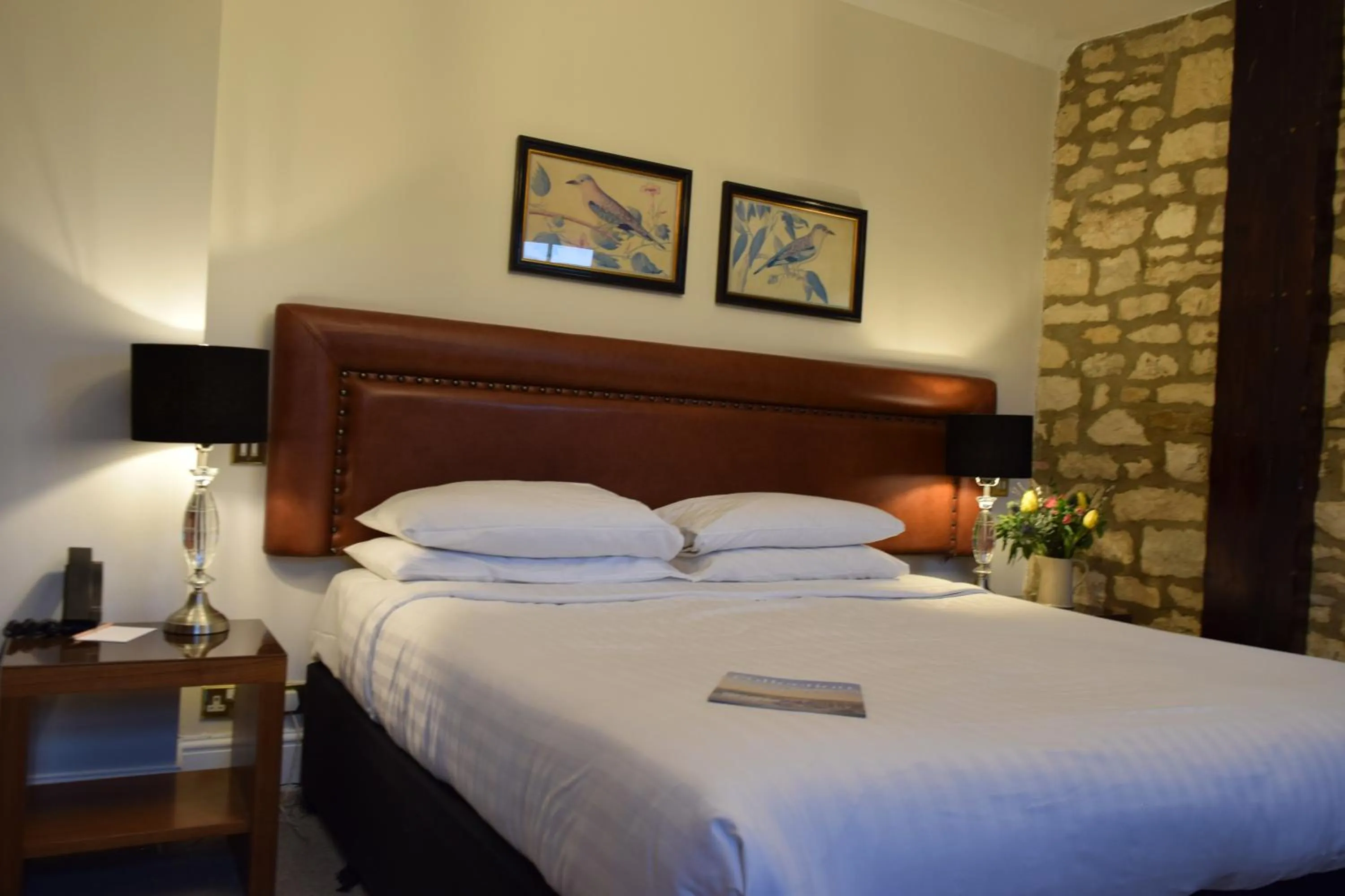 Bed in Noel Arms - "A Bespoke Hotel"