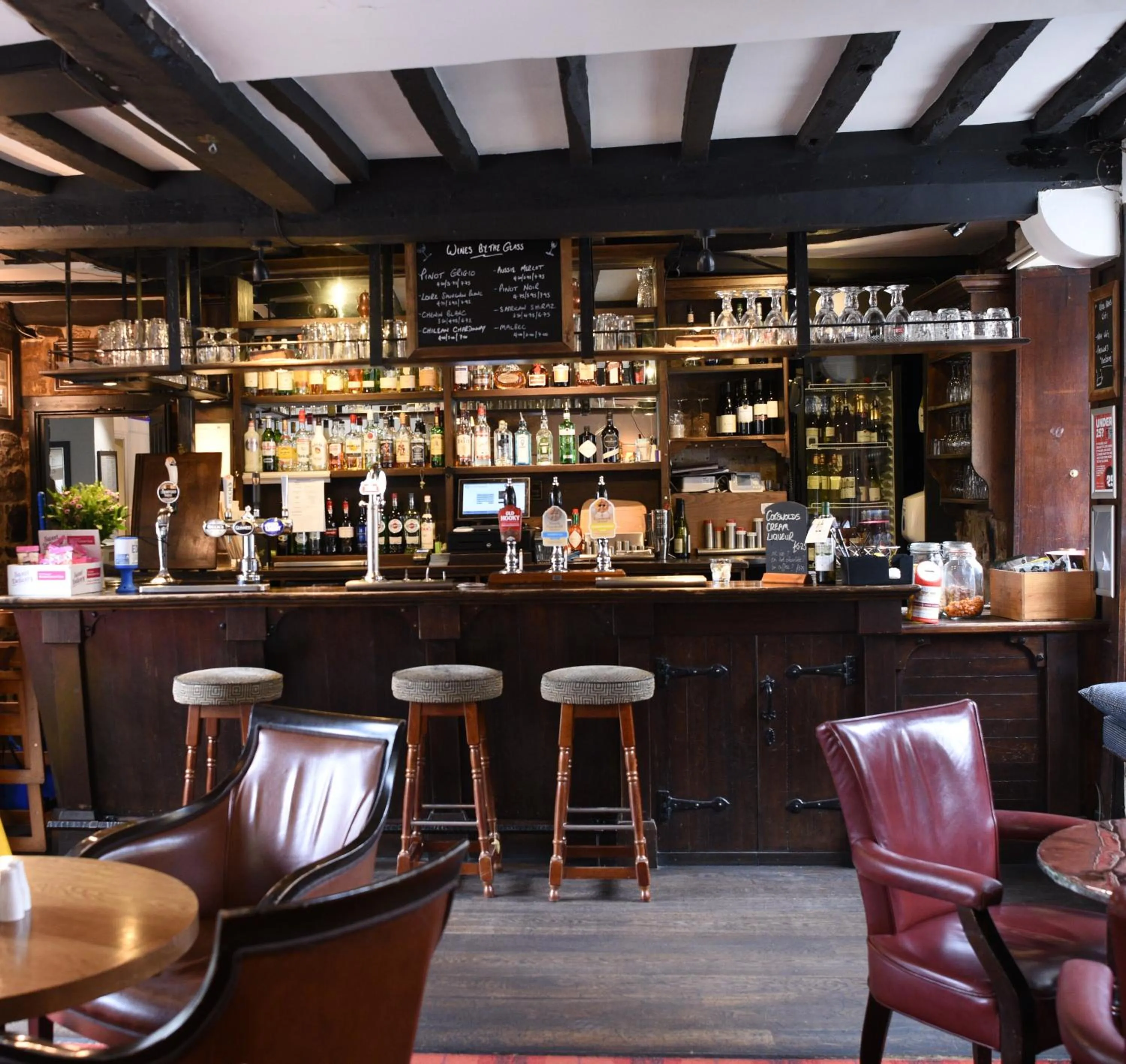 Patio in Noel Arms - "A Bespoke Hotel"