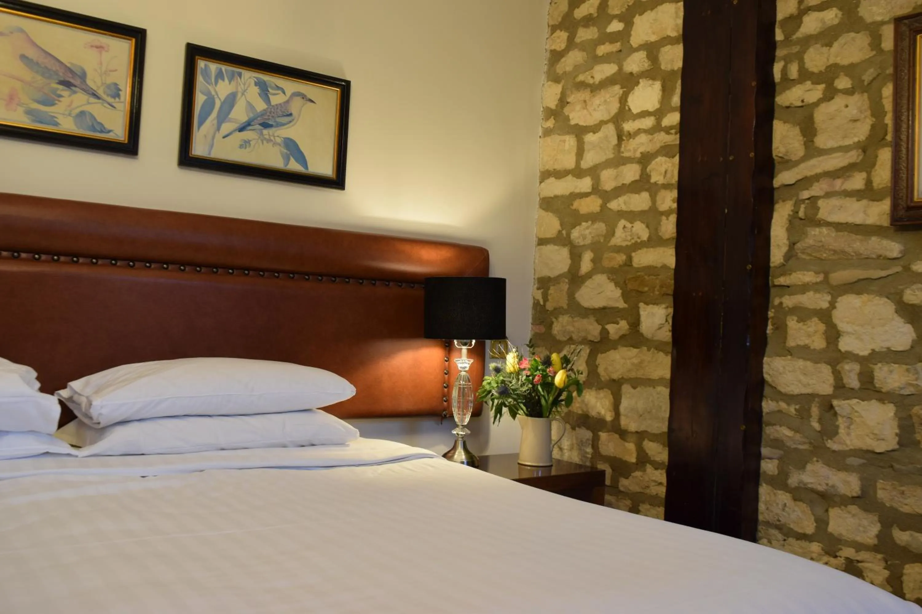 Bed in Noel Arms - "A Bespoke Hotel"