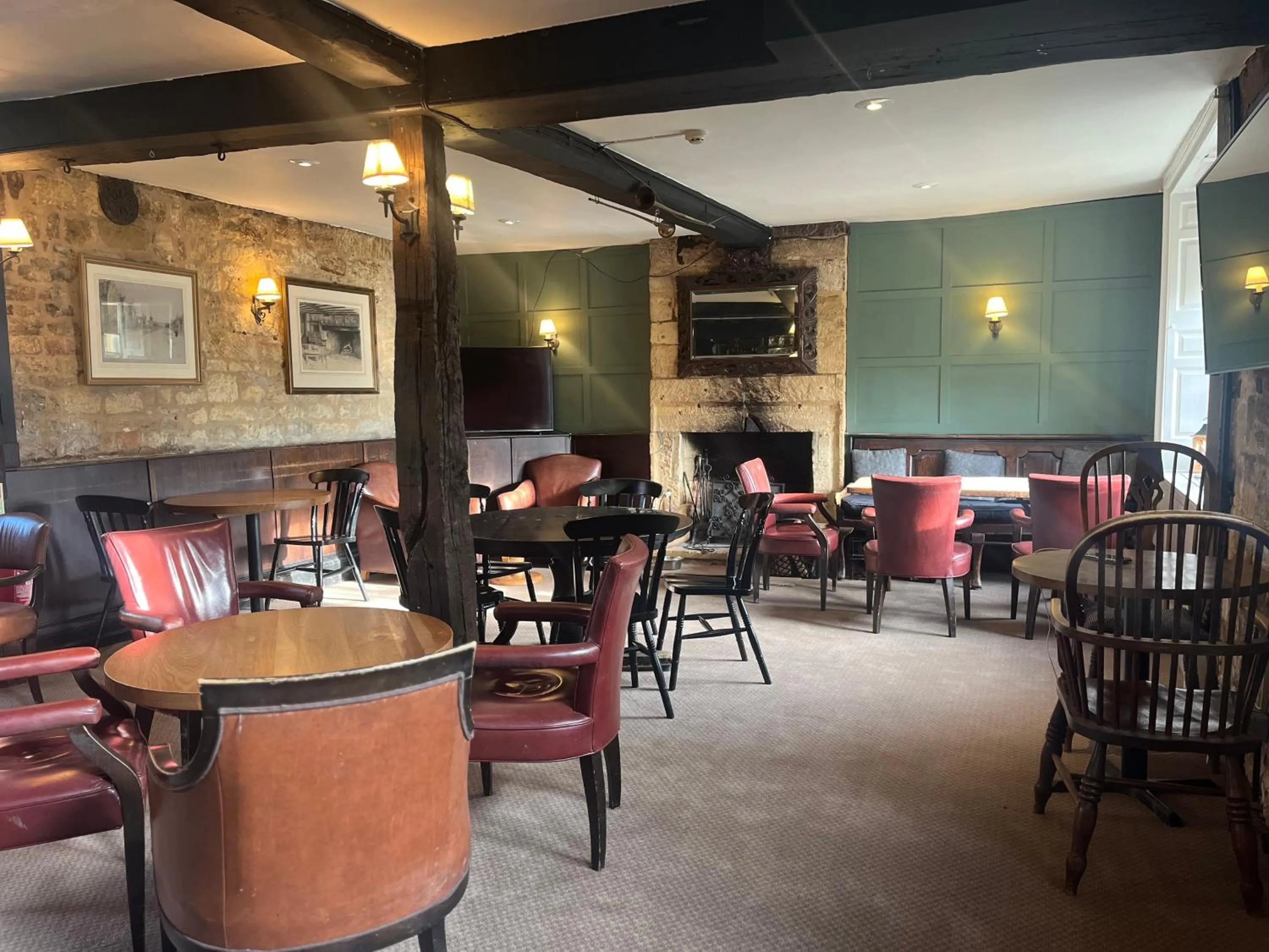 Patio in Noel Arms - "A Bespoke Hotel"