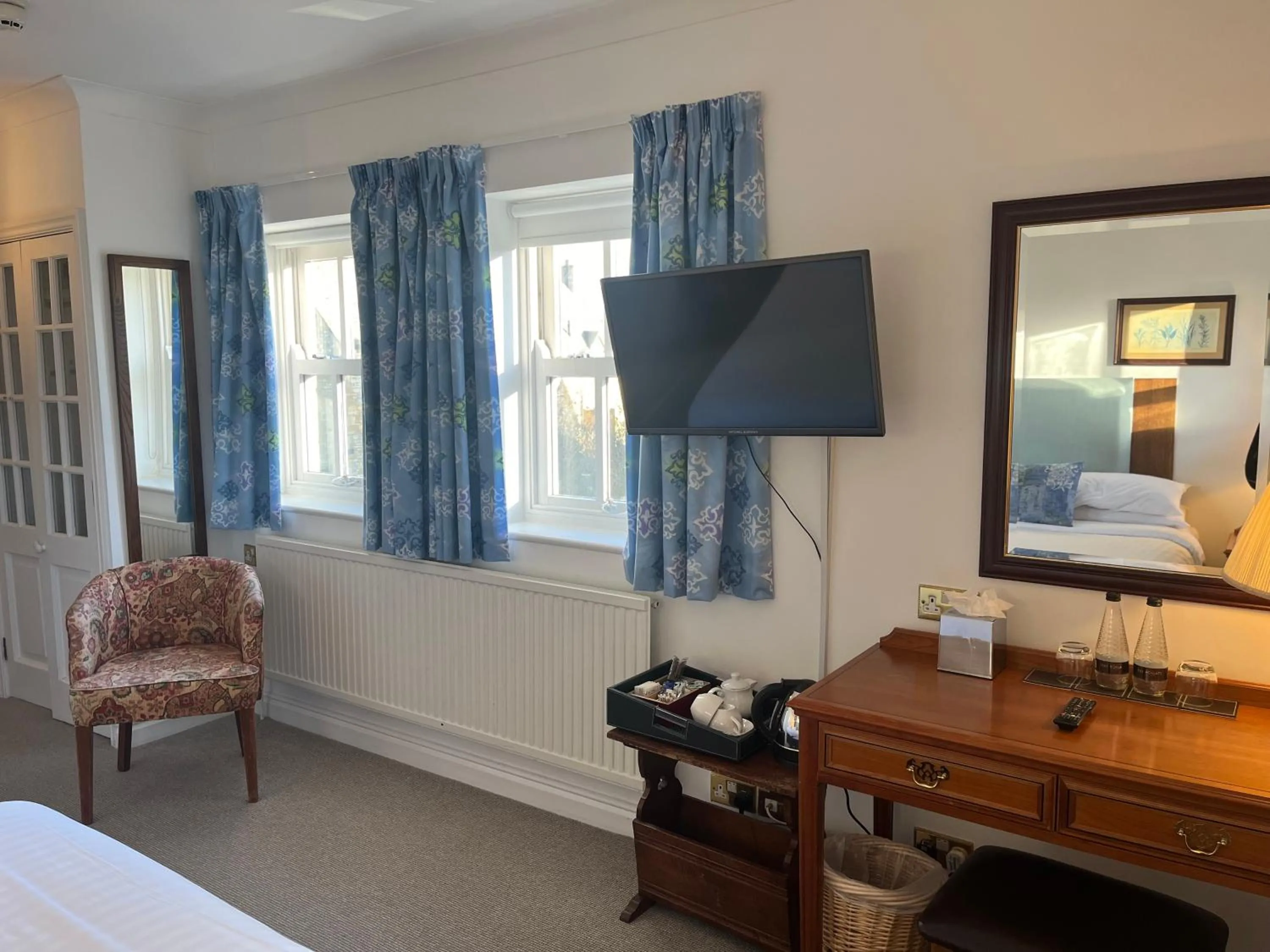 Bed in Noel Arms - "A Bespoke Hotel"