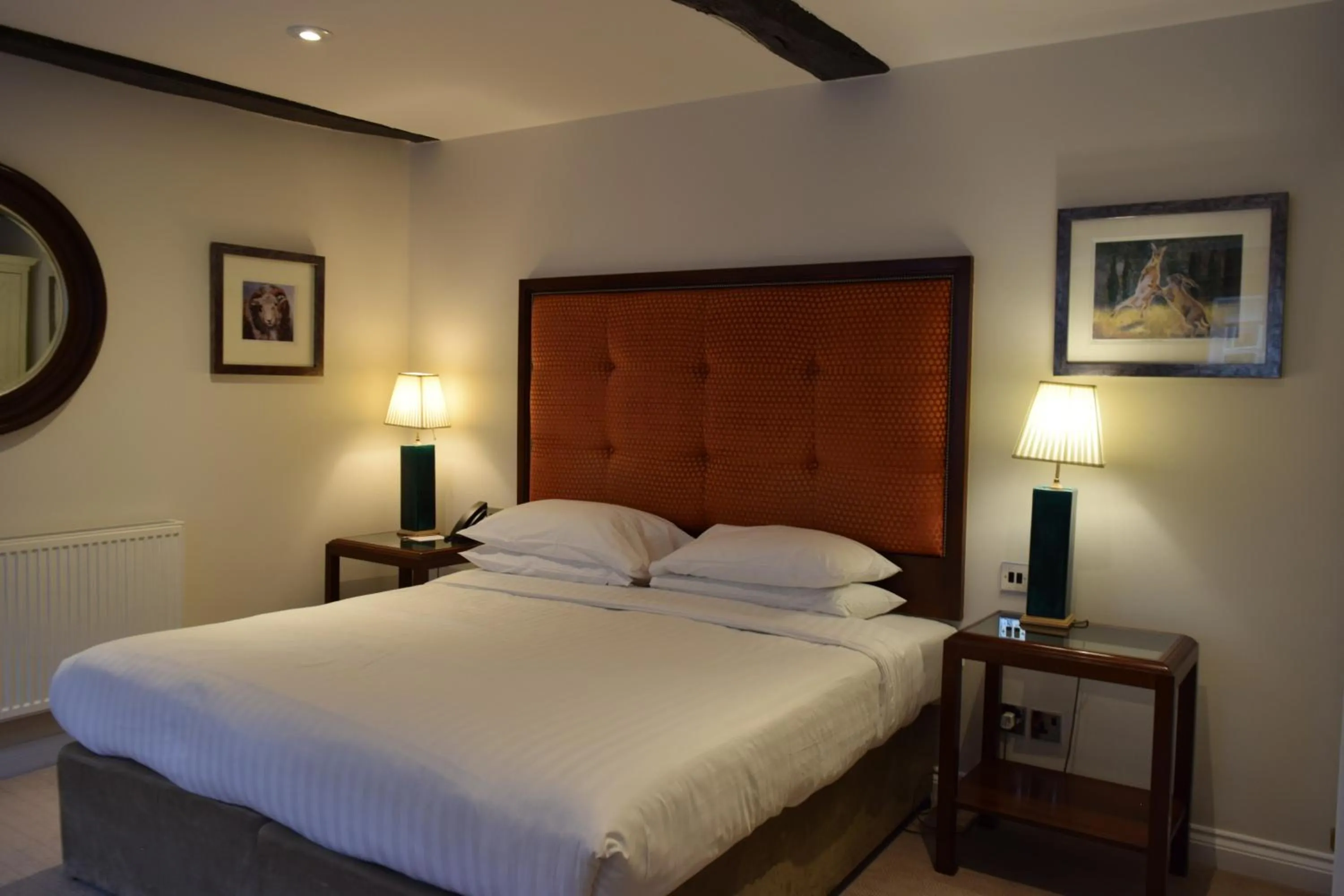 Bed in Noel Arms - "A Bespoke Hotel"