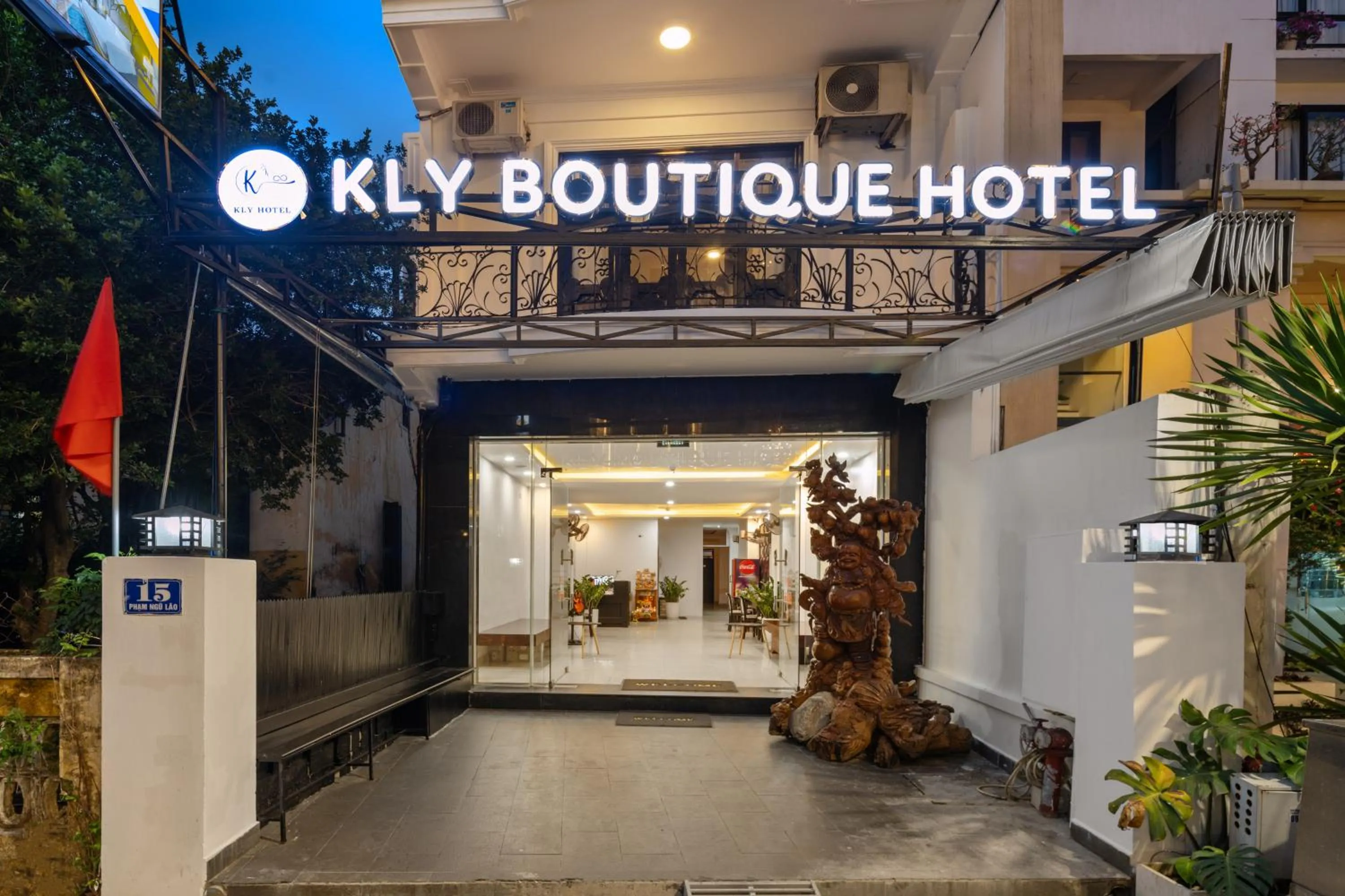 Property logo or sign in KLY Boutique Hotel Hue