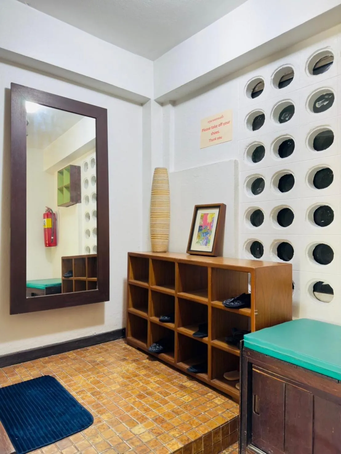 Seating area in Mi Casa Thaphae Chiang Mai